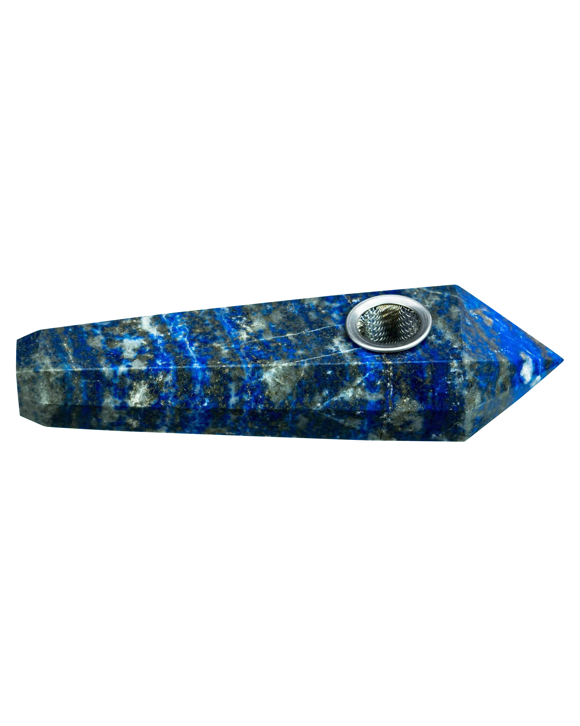 Exquisite Lapis Lazuli Quartz Stone Pipe