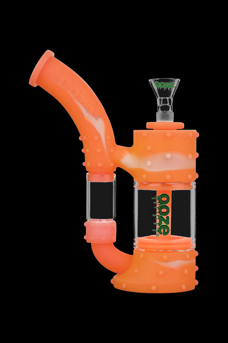 Ooze Stack Premium Silicone Water Pipe - Versatile Smoking Essential