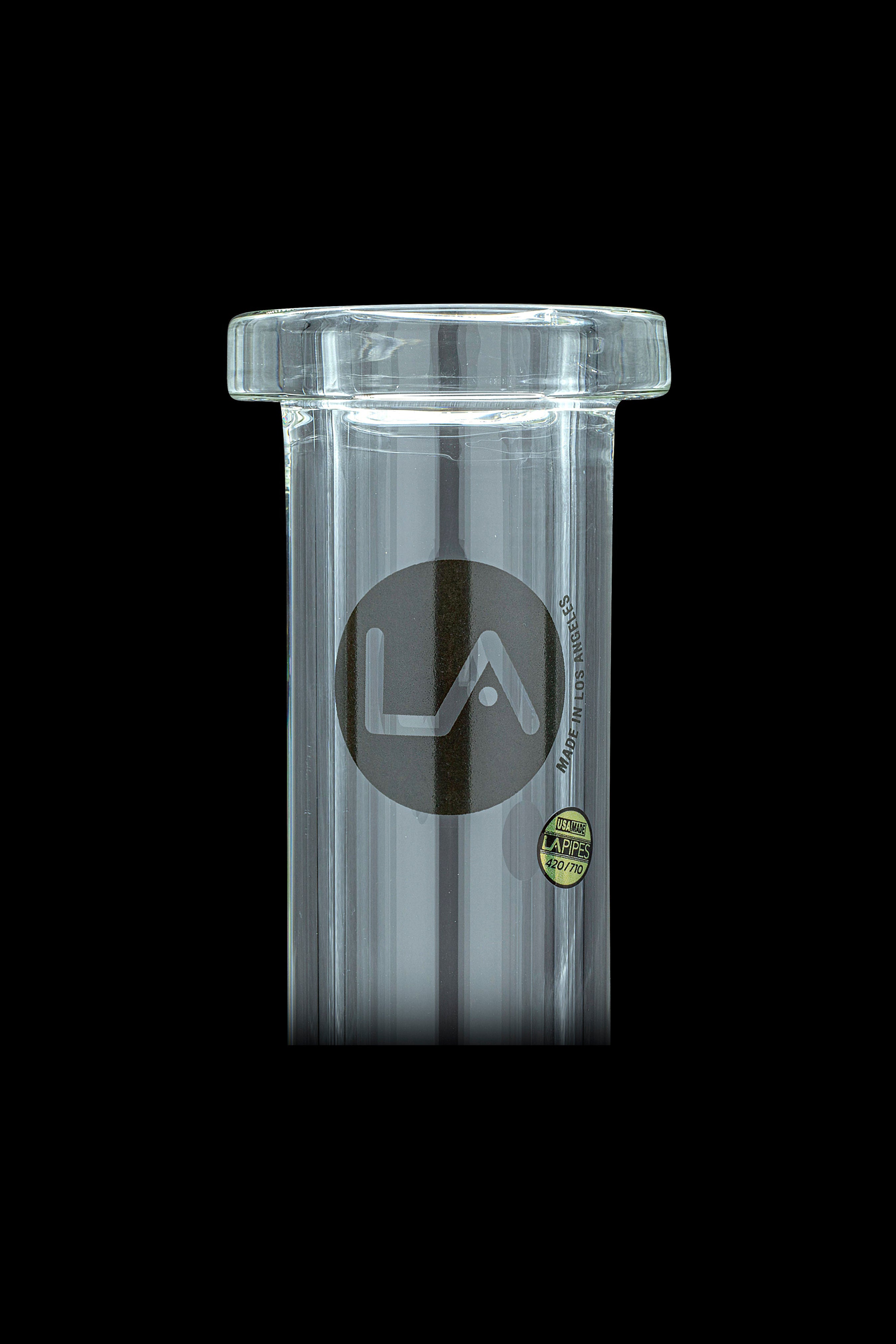 LA Pipes 'Squared Up' Heavy-Duty 9mm Thick Beaker Bong - Ultimate Smoking Companion