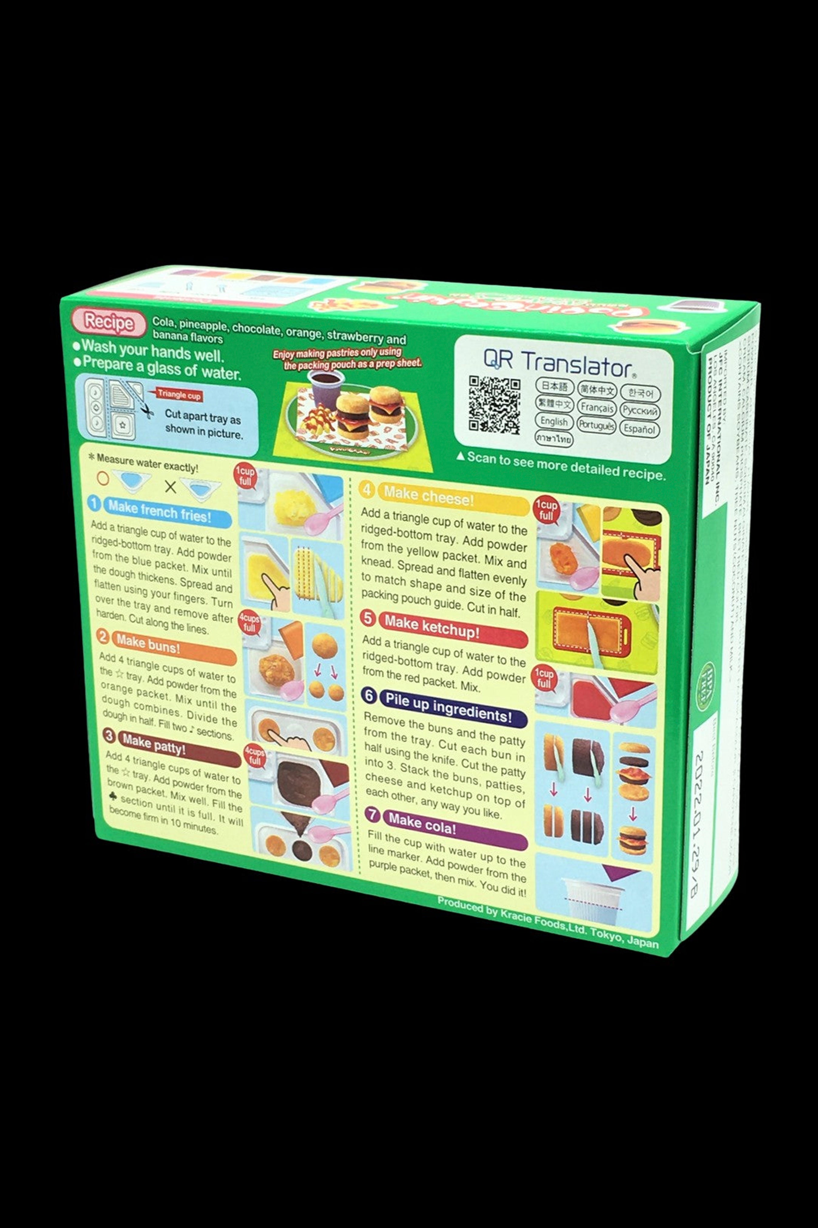Kracie Popin' Cookin' DIY Hamburger Candy Making Kit - Unleash Your Creativity!