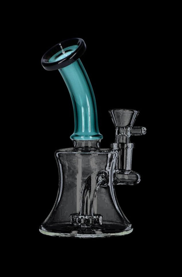 Stunning Beaker Base Bubbler with Fixed Showerhead Diffuser