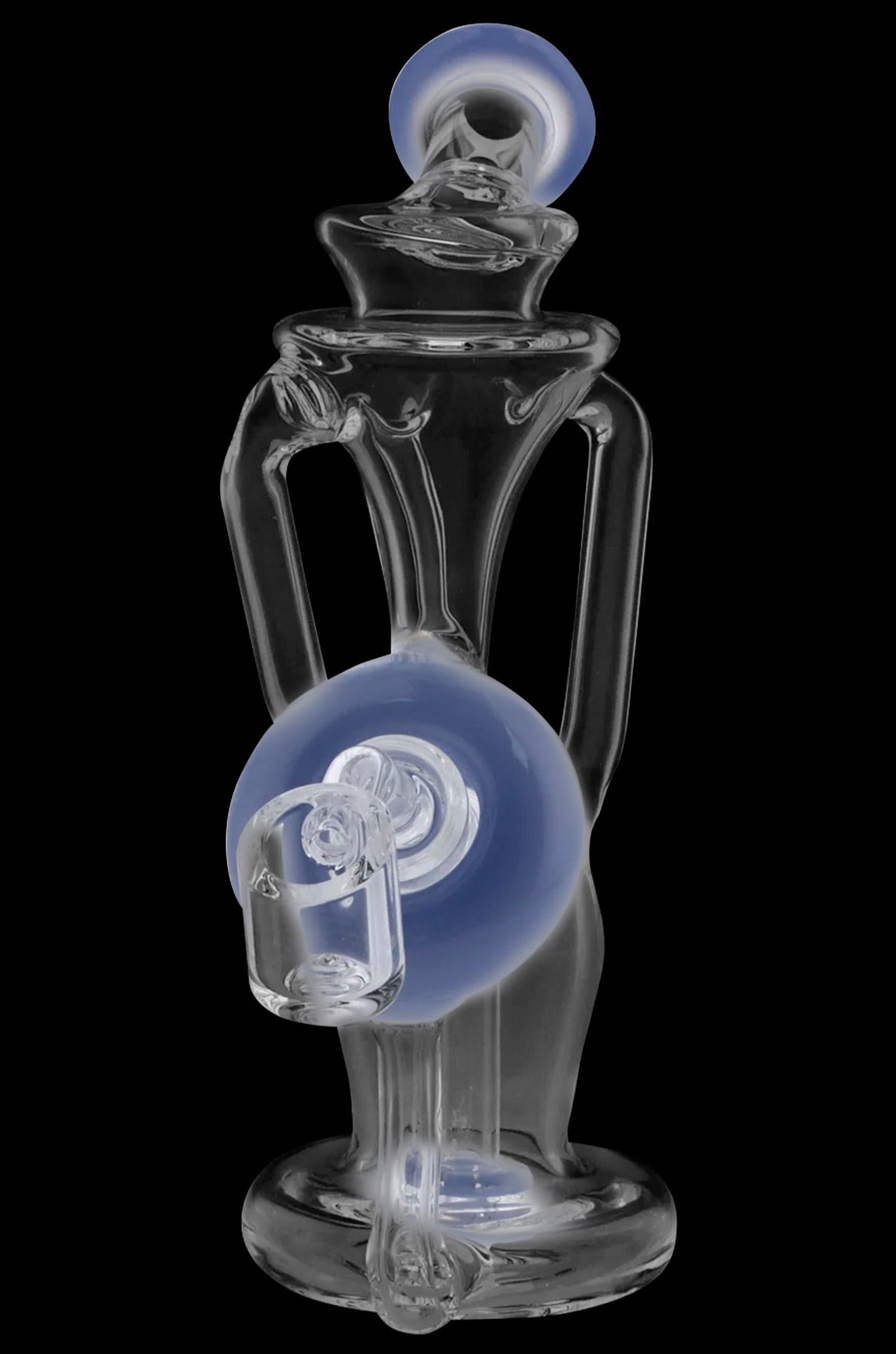 Power Button Recycler Rig - Your Ultimate Dab Companion