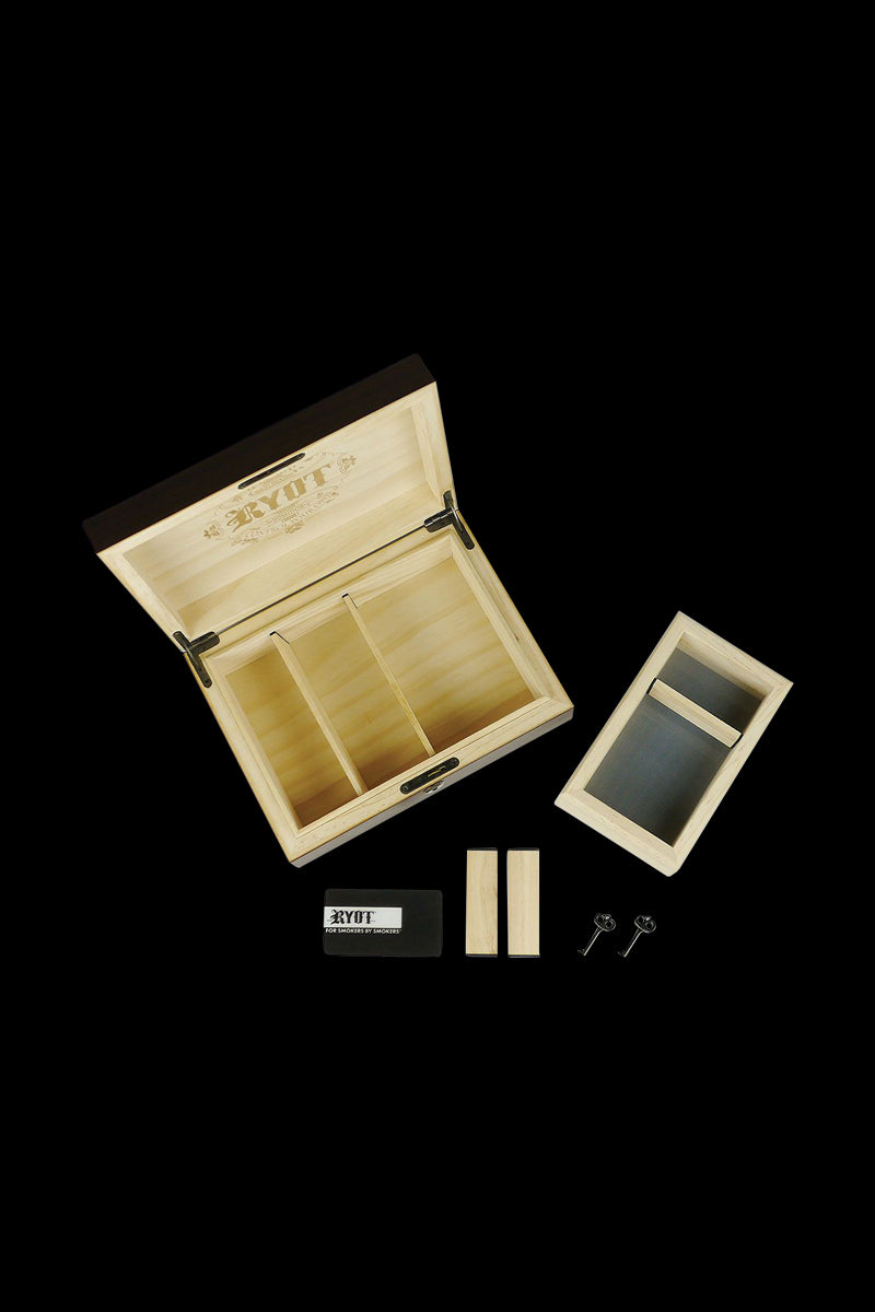 RYOT's Premium Walnut Humidor Combo Box