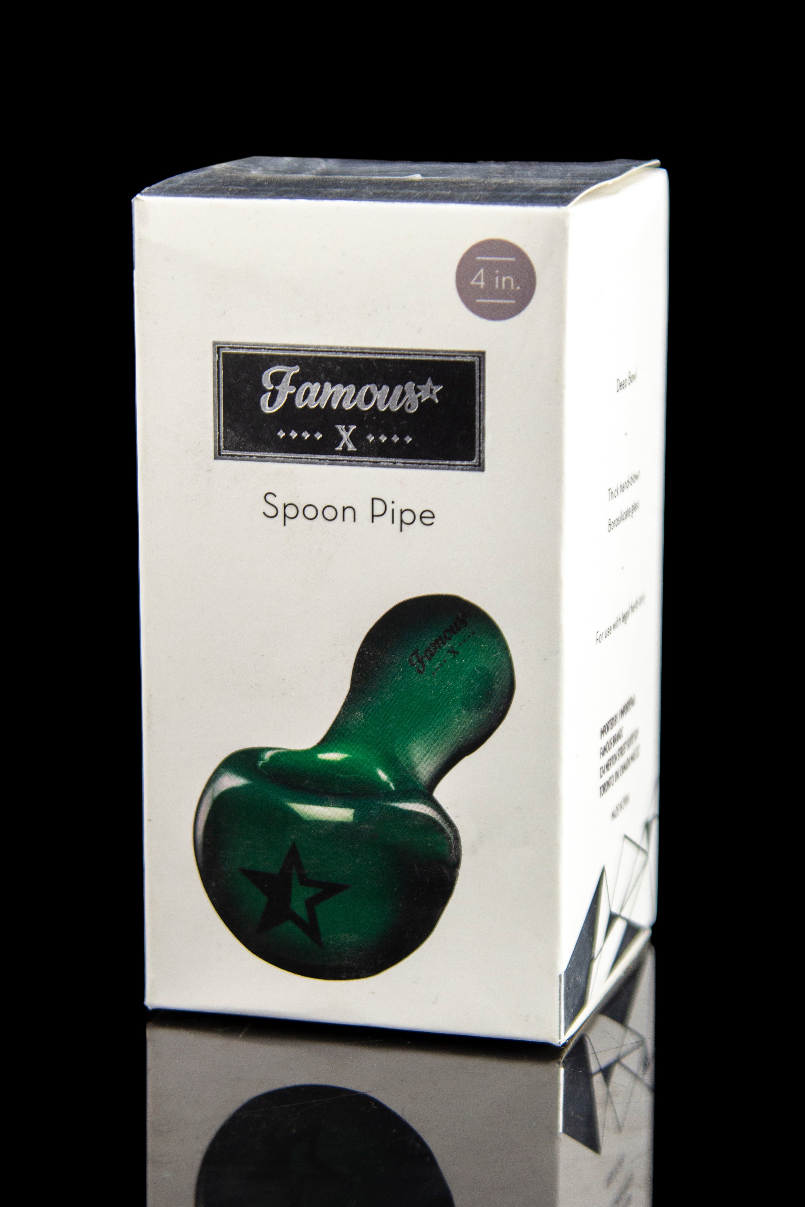 Famous X Premium Spoon Hand Pipe - Your On - the - Go Smoking Essential