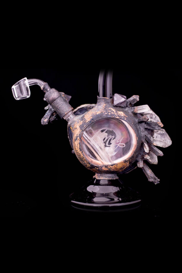 Envy Glass Empyrean Electroformed Heady Dab Rig - A Stunning Collectible