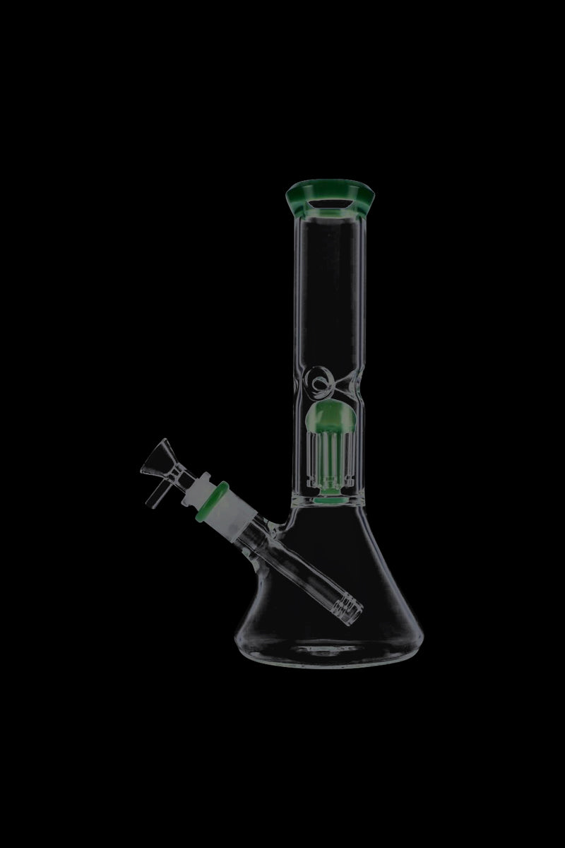 Stunning 12-Inch Beaker Base Ice Bong with 4-Arm Tree Perc