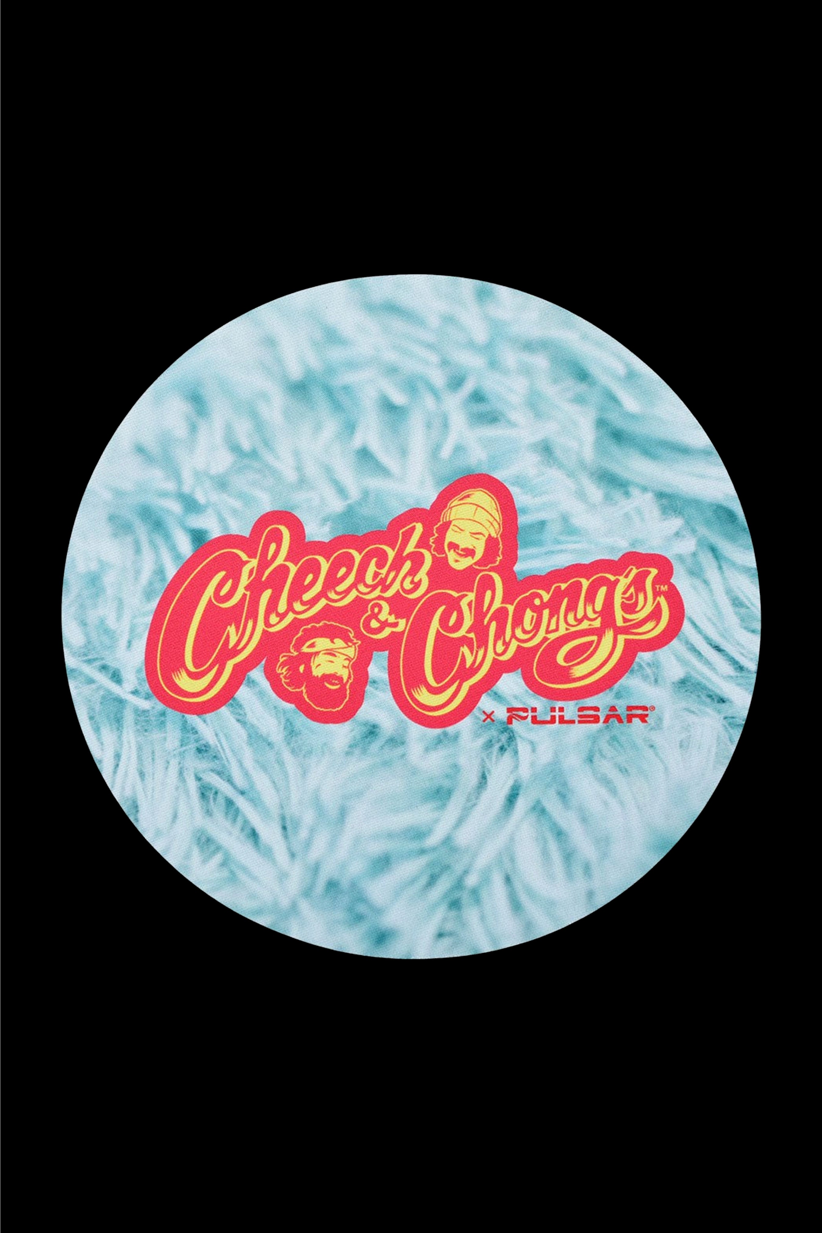 Cheech & Chong's x Pulsar Shag Round DabPadz - An Irresistible Dab Mat!
