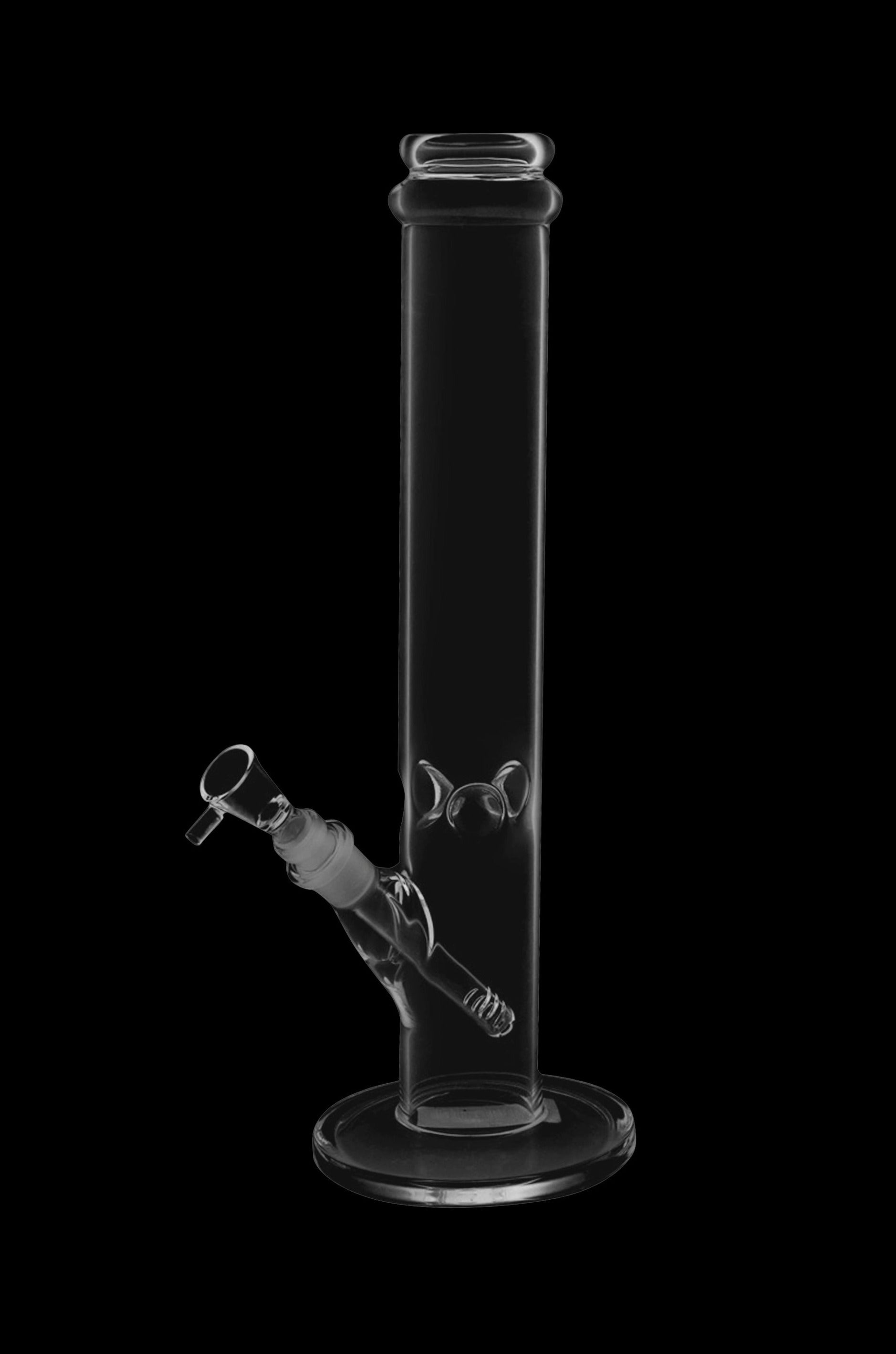 Effortless Straight Tube Glass Water Pipe - Your Ultimate Smoking Companion
