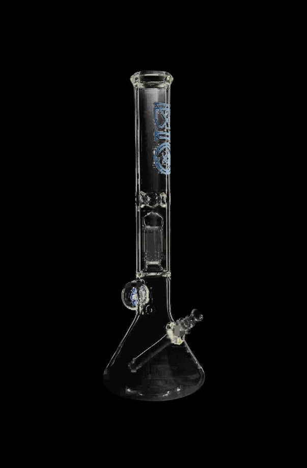 Bio Hazard 18-Inch Ice Bong with 8-Arm Tree Percolator - A Must-Have Smoking Companion