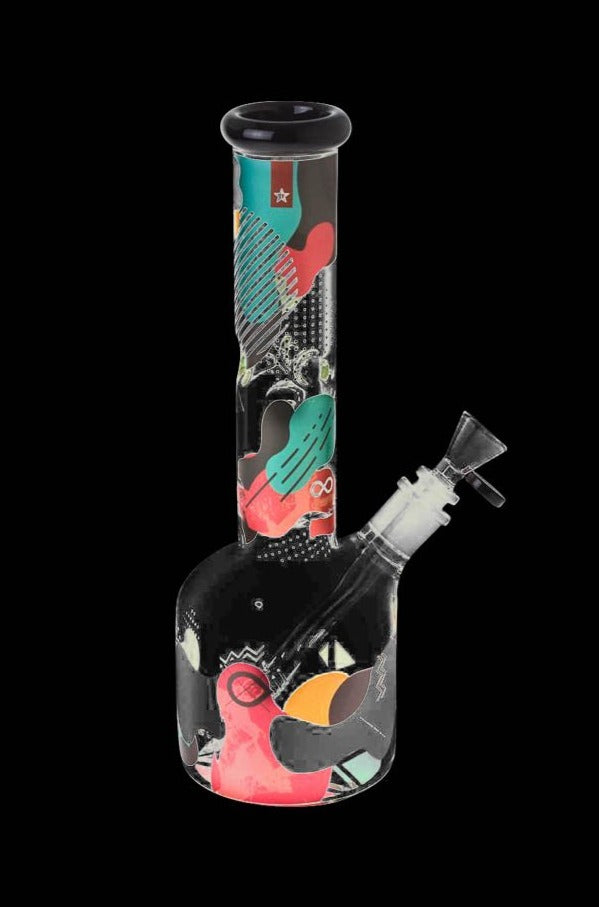 Famous Brandz Aquarius 12-Inch Stunning Glass Water Bong