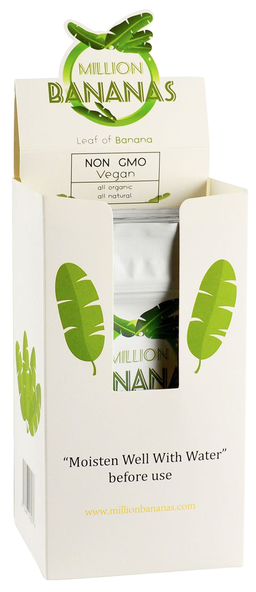 Million Bananas Natural Leaf Wraps - 25-Pack Bulk Deal!