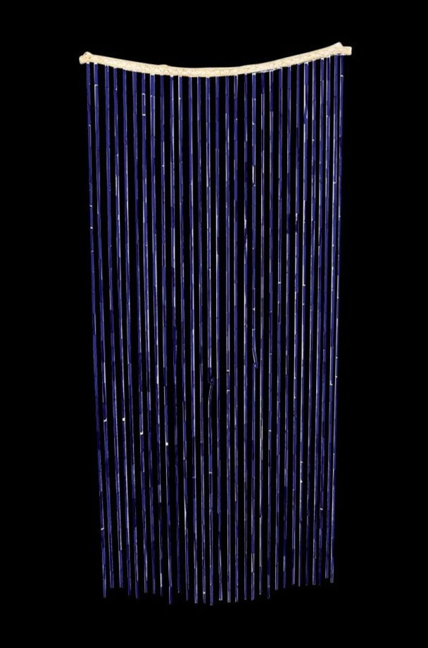 All Fun Gifts Colorful Bamboo Beaded Door Curtain - Revive the 70s Vibe!