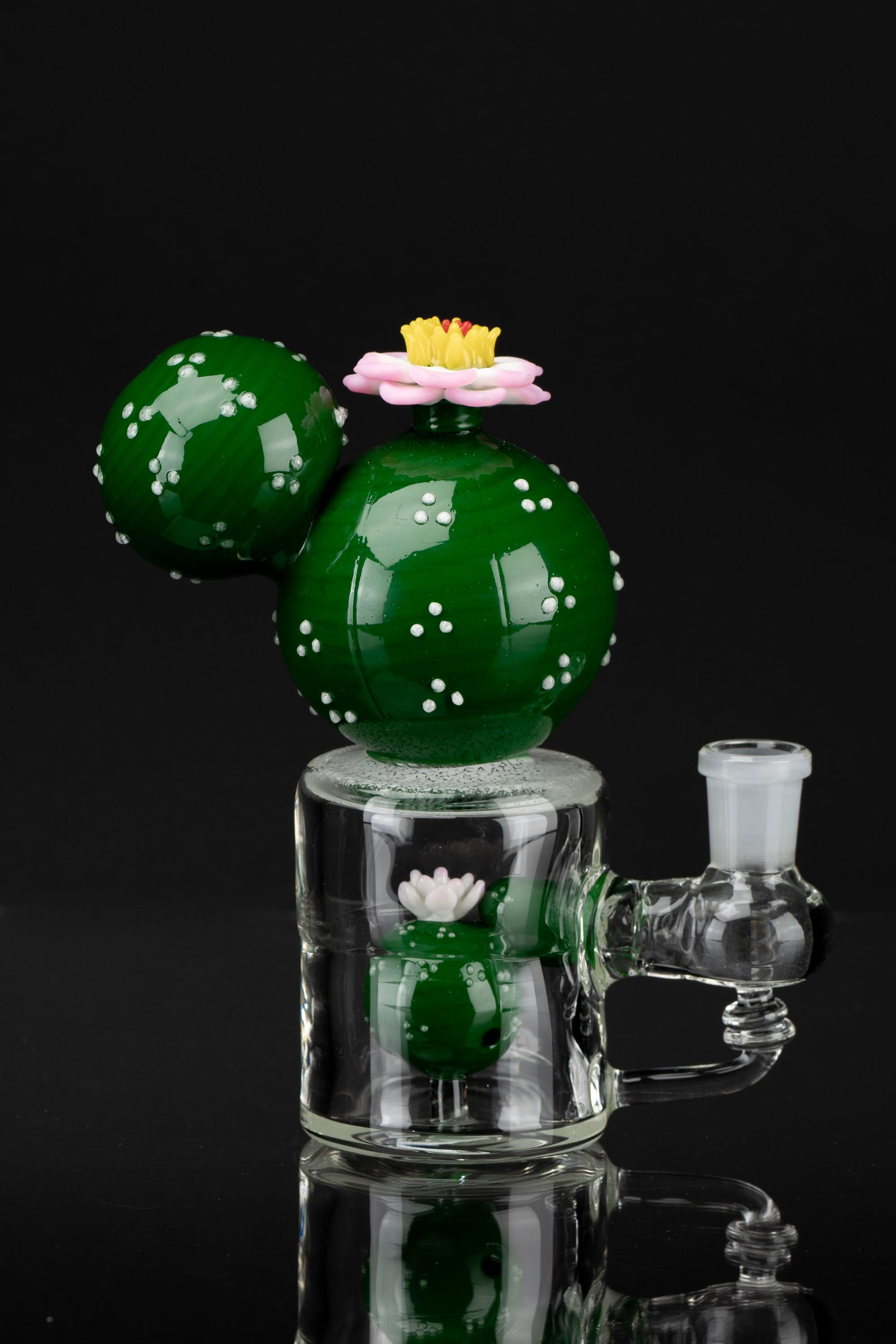 Empire Glassworks Peyote Mini Rig - A Stunning Miniature Oil Rig