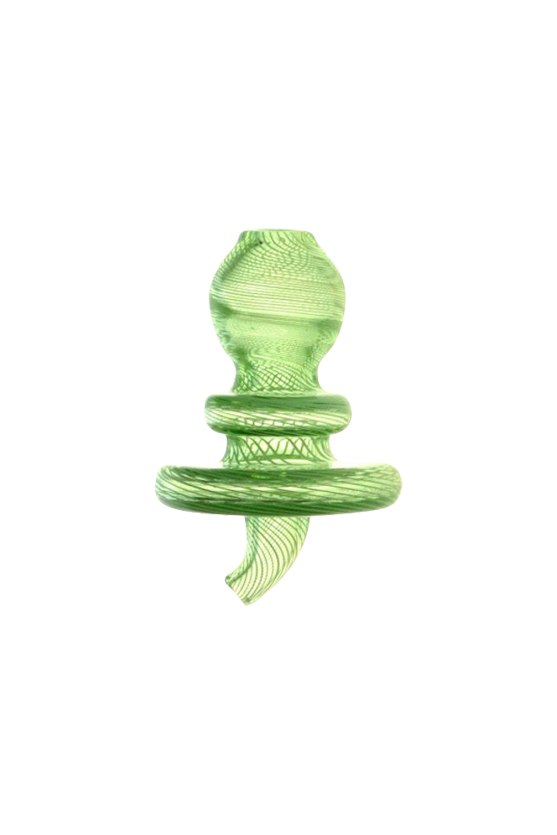 Pulsar's Stunning Directional Spiral Carb Cap for Ultimate Dabbing