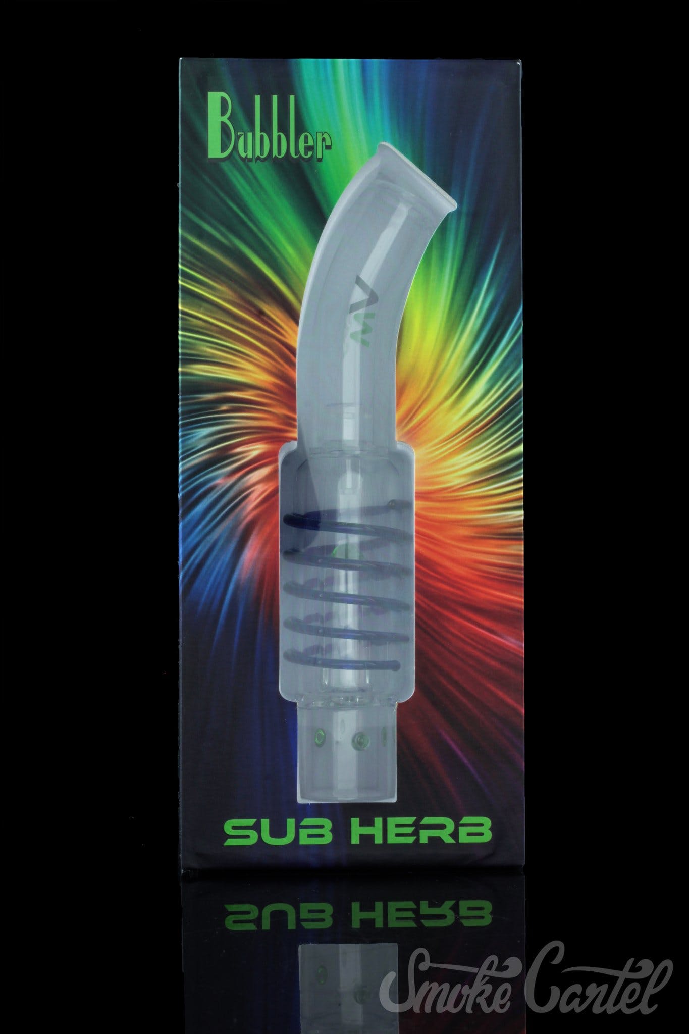 MiG Vapor Sub-Herb Spill-Proof Glass Bubbler Attachment - Cool Your Vaping!