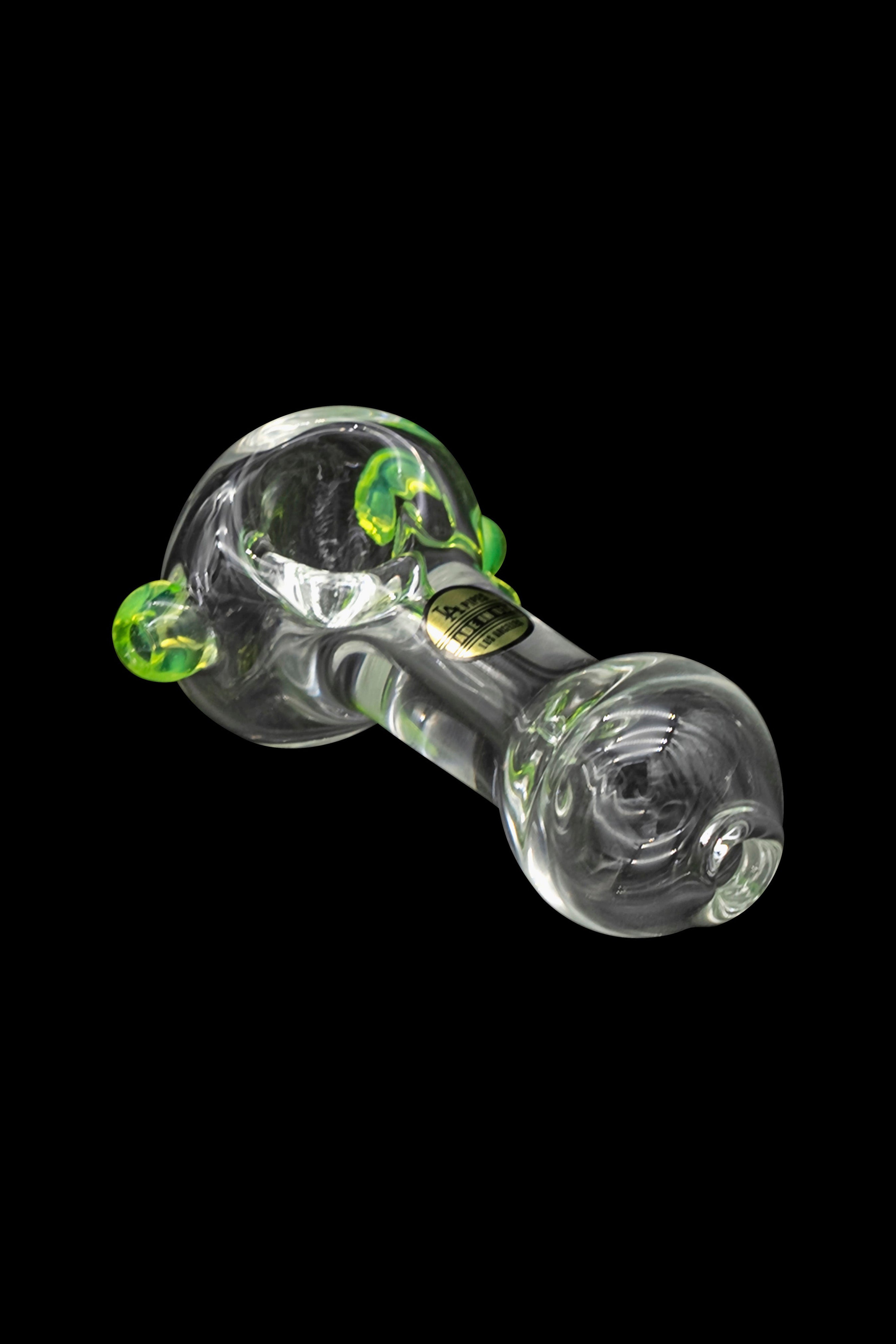 LA Pipes Stunning Thick Glass Spoon Pipe