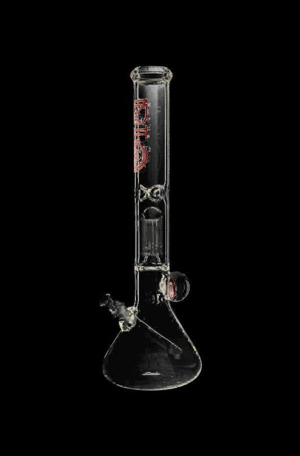 Bio Hazard 18-Inch Ice Bong with 8-Arm Tree Percolator - A Must-Have Smoking Companion