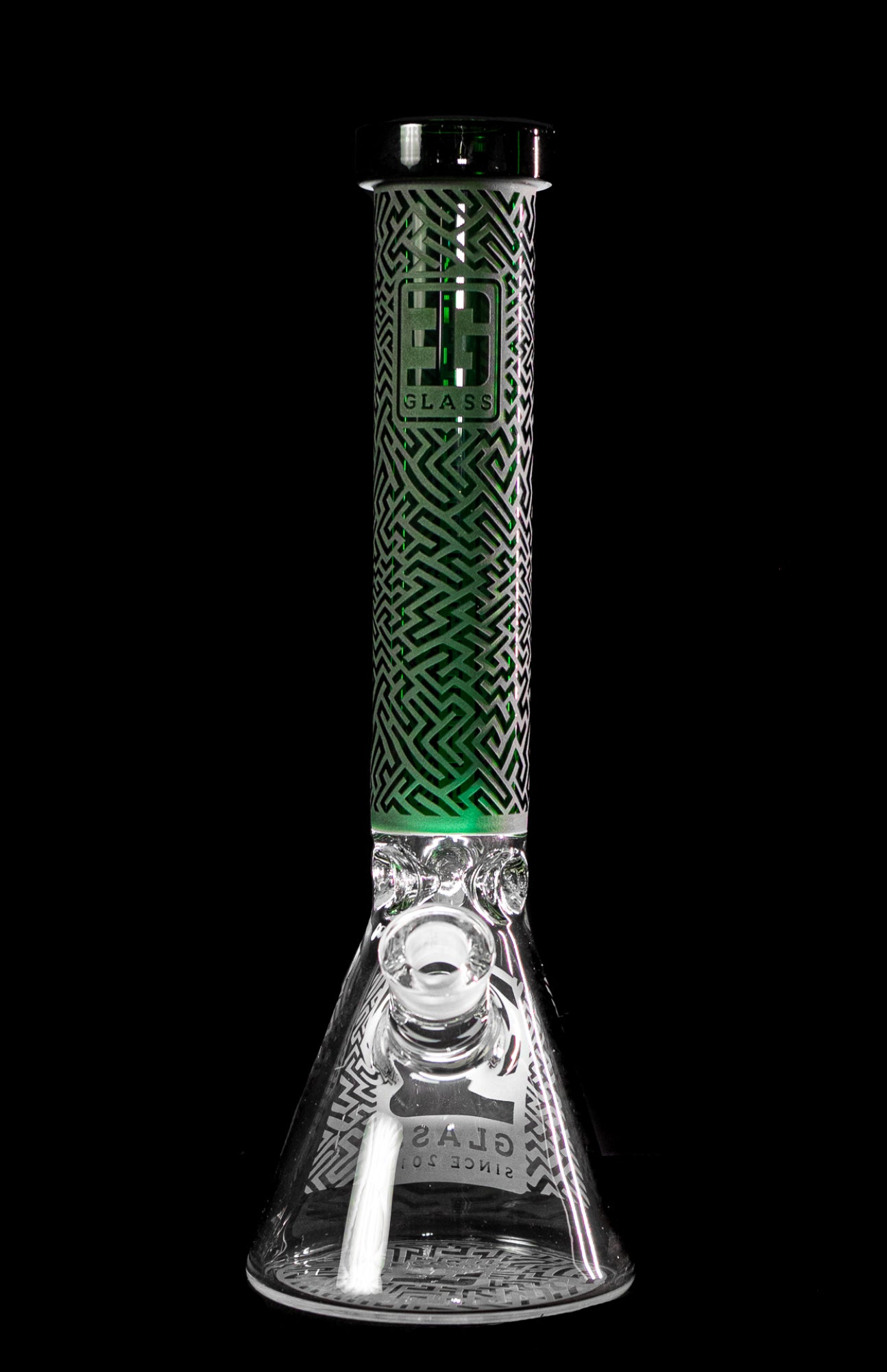 EG Glass Stunning Maze Water Pipe