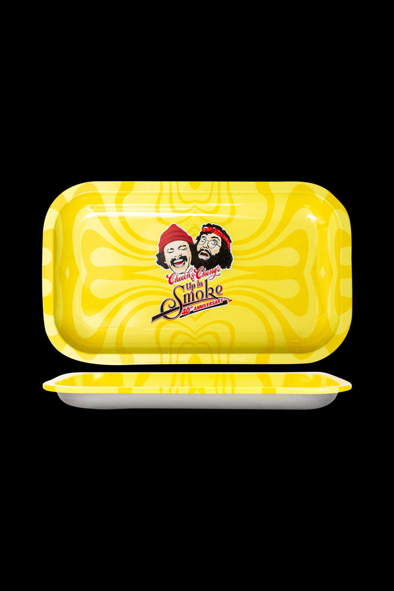 Cheech & Chong 40th Anniversary Limited Edition Yellow Rolling Tray