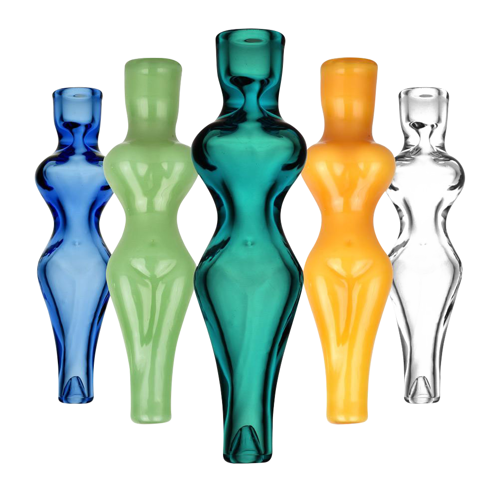 Exquisite Hourglass Nude Woman Shaped Glass Taster