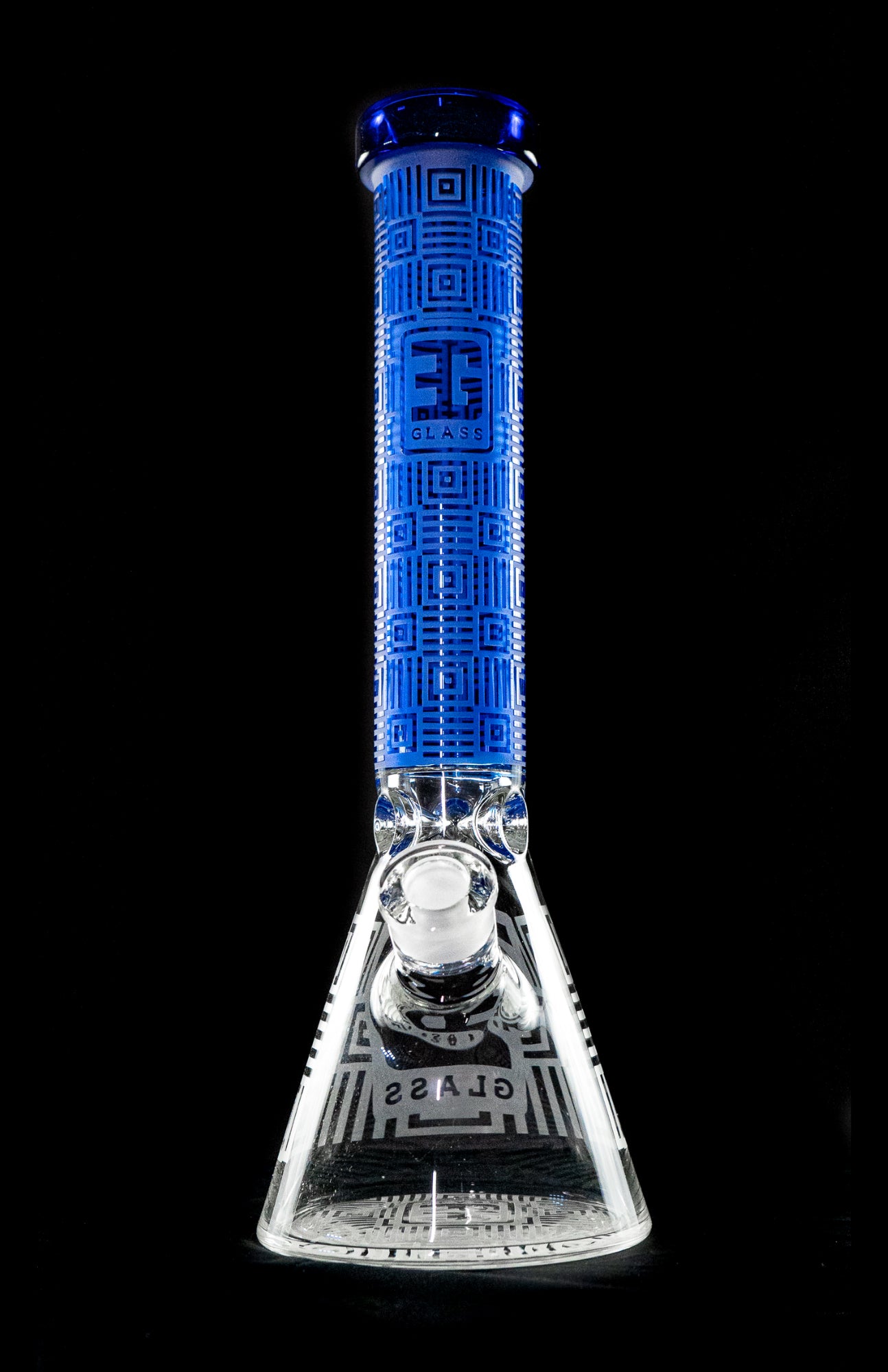 EG Glass Stunning Square Water Pipe