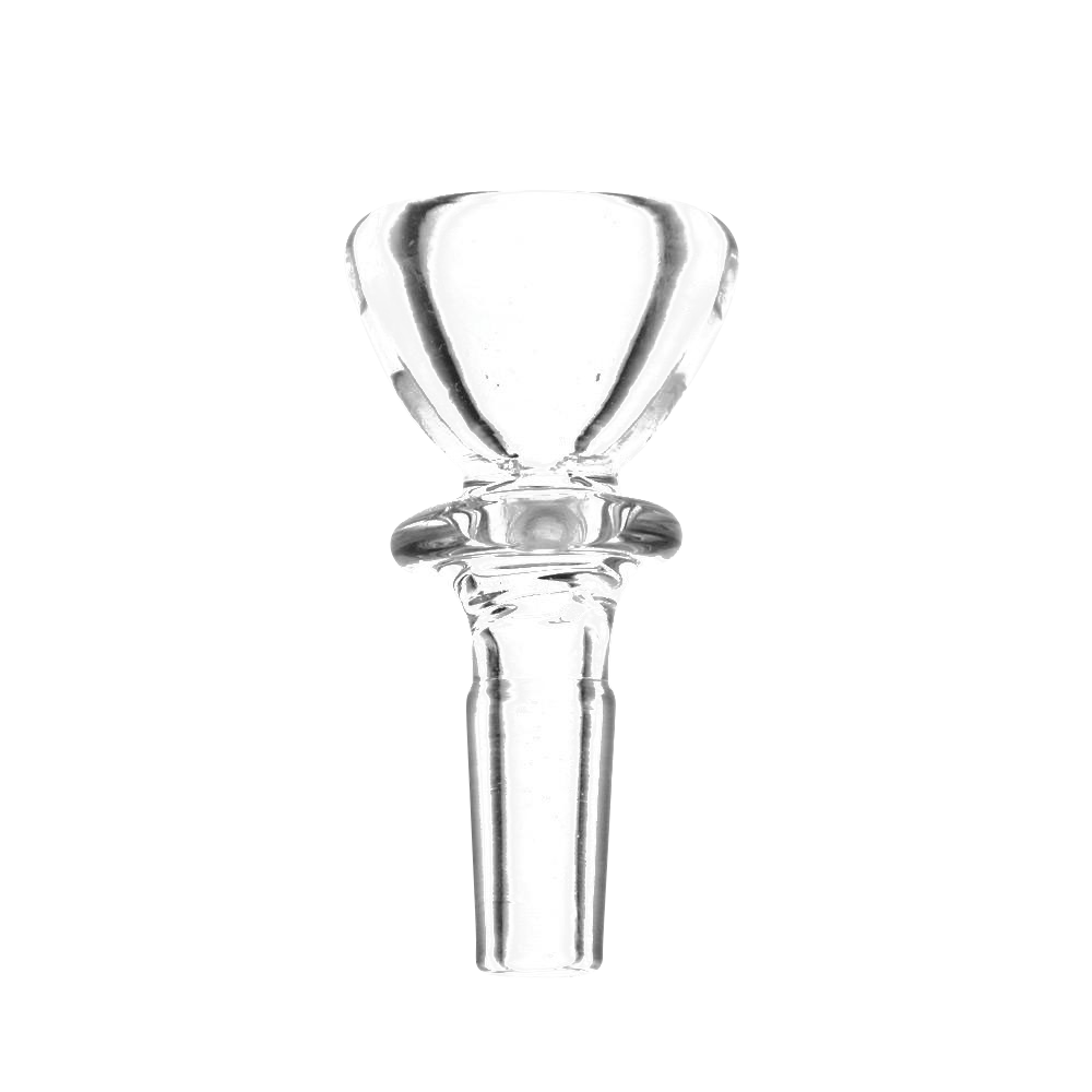 Stunning 10mm Clear Glass Male Herb Slide