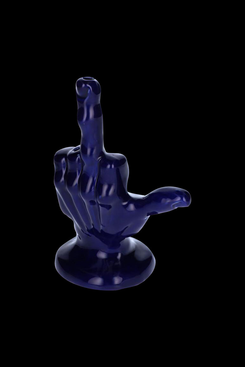 Cool Middle Finger Ceramic Smoking Pipe