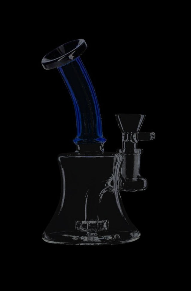 Stunning Beaker Base Bubbler with Fixed Showerhead Diffuser