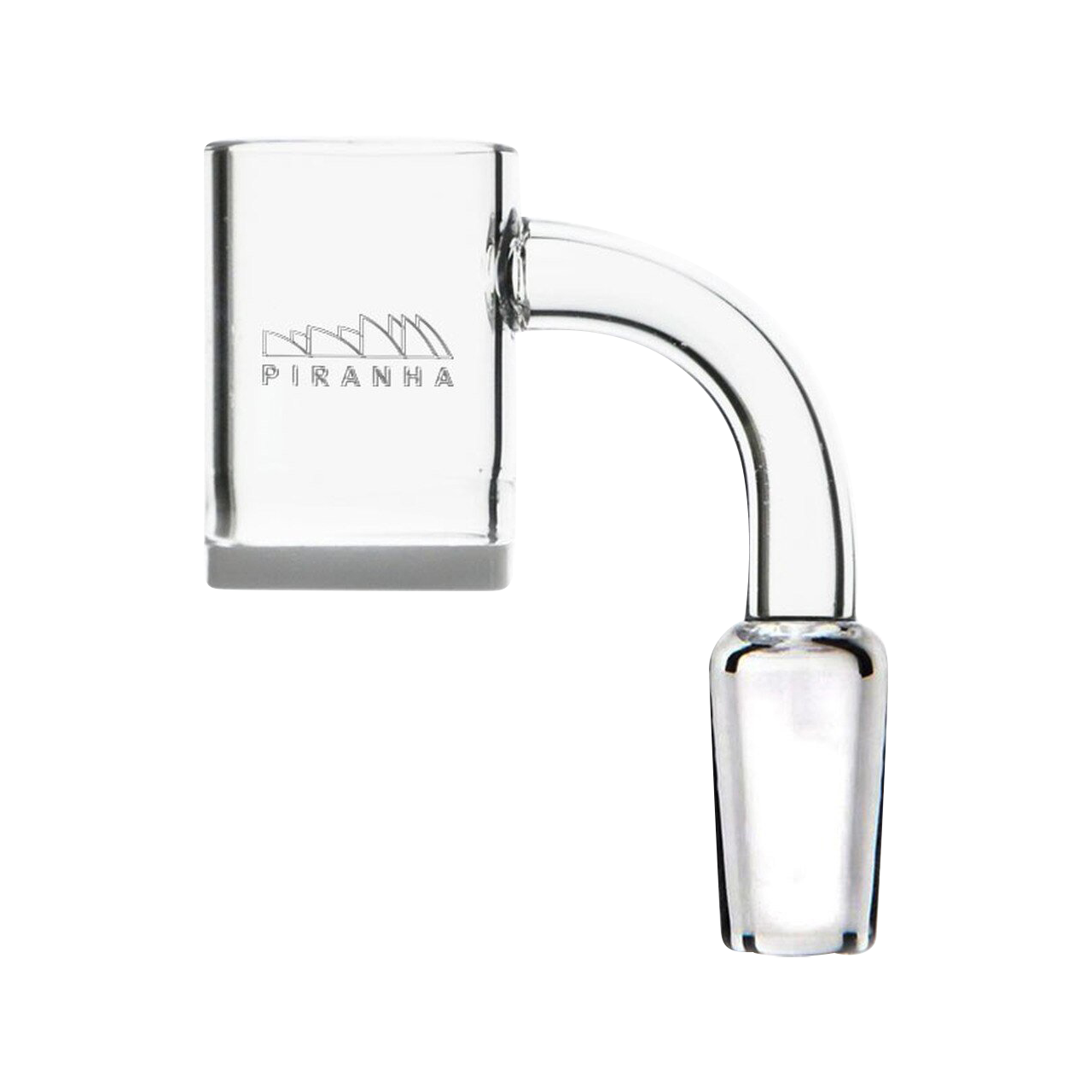 Piranha Quartz Flat Top Opaque Bottom Banger Nail - The Ultimate Dabbing Essential