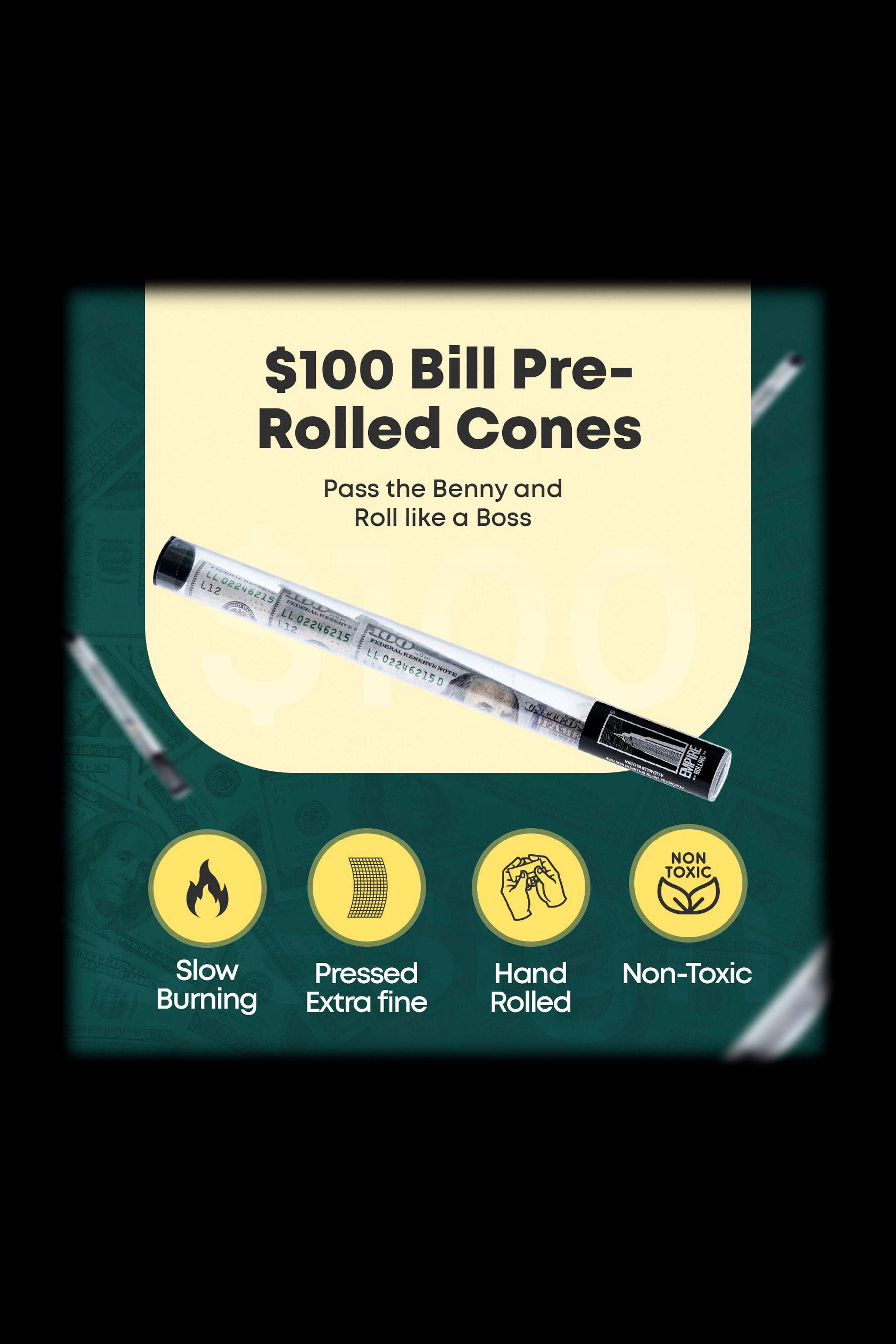 Empire Rolling Benny Lite Premium Pre - rolled Cones