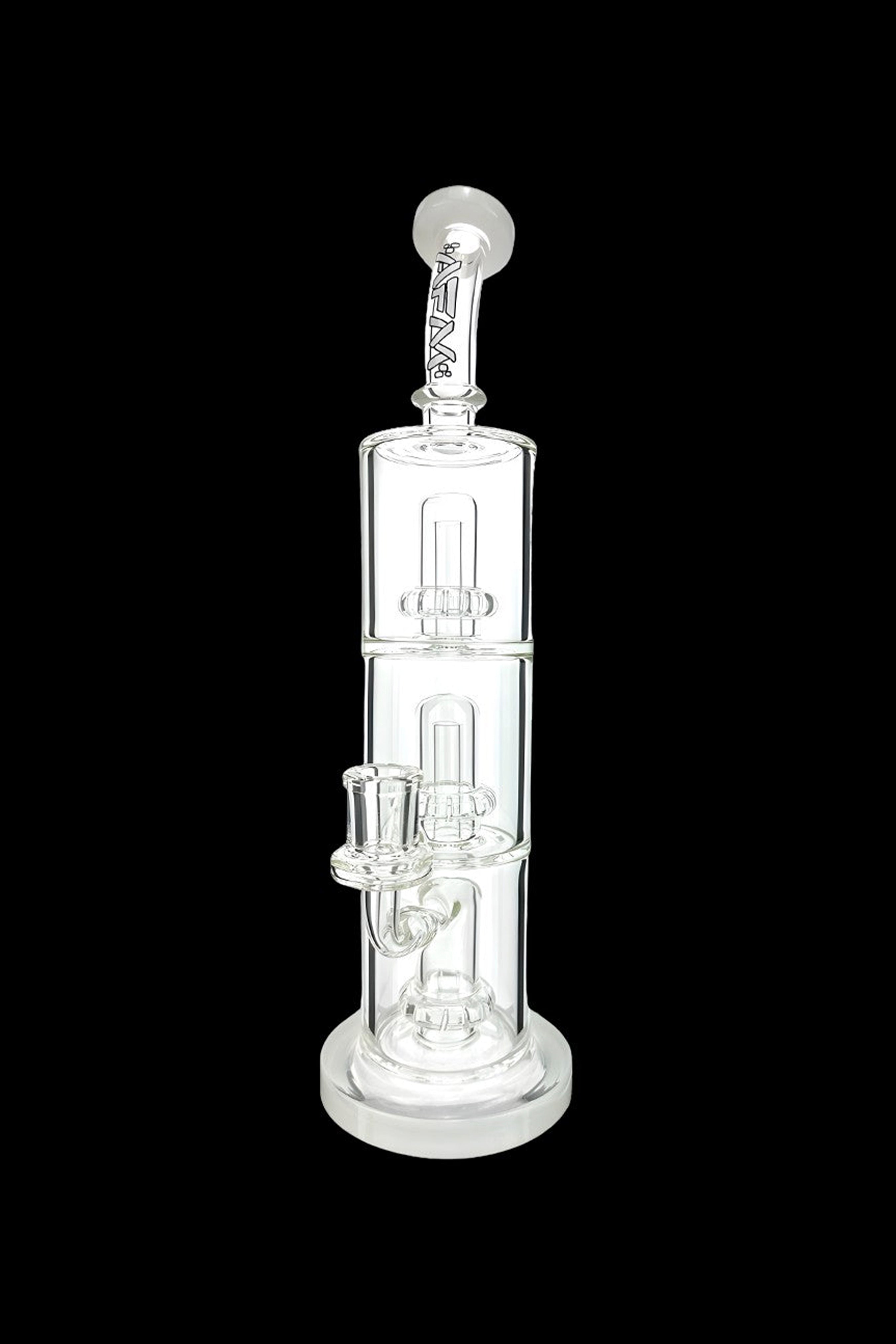 AFM Glass UFO Triple Perc Dabbing Masterpiece