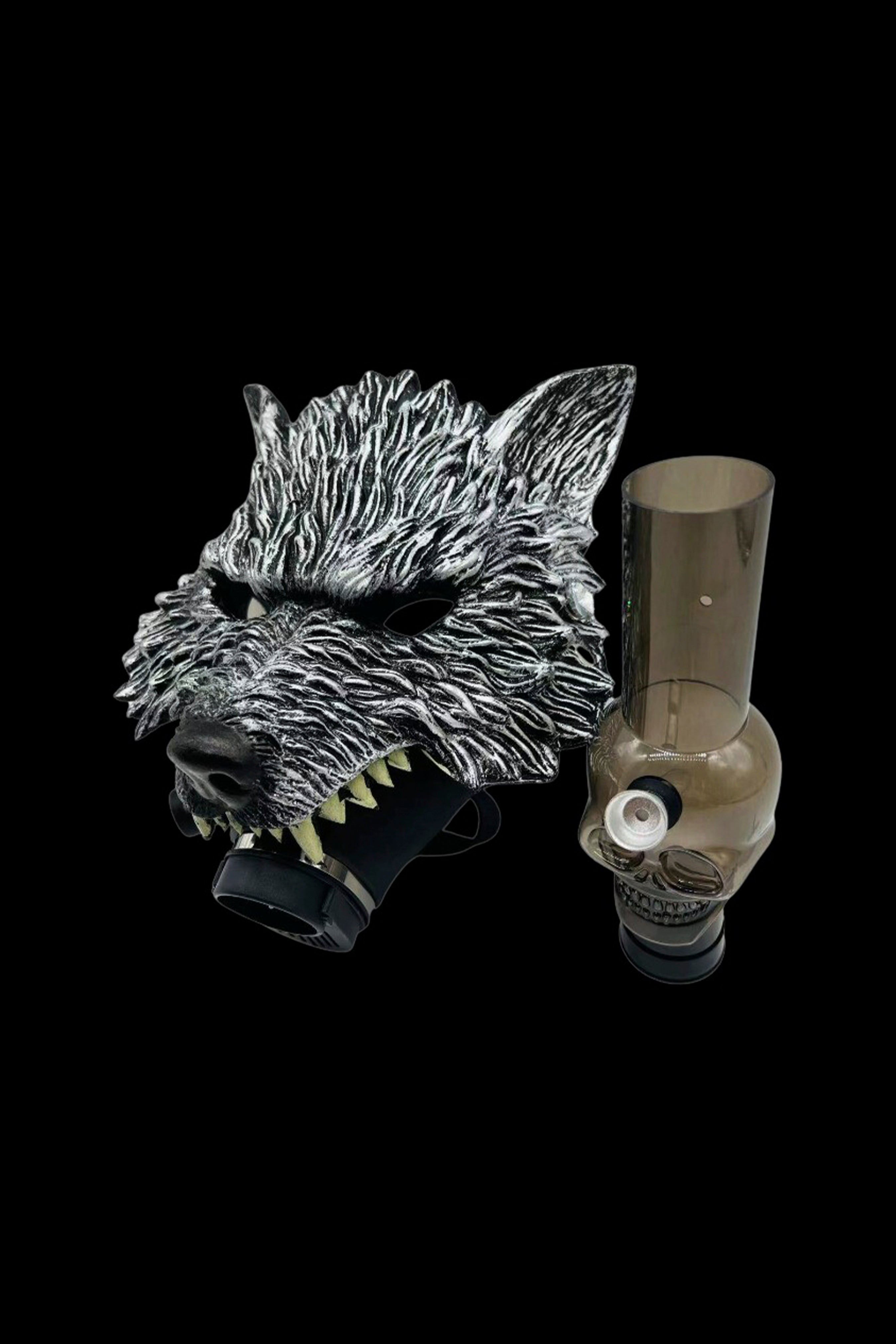 Cloud 8 Spooky Halloween Gas Mask Bong