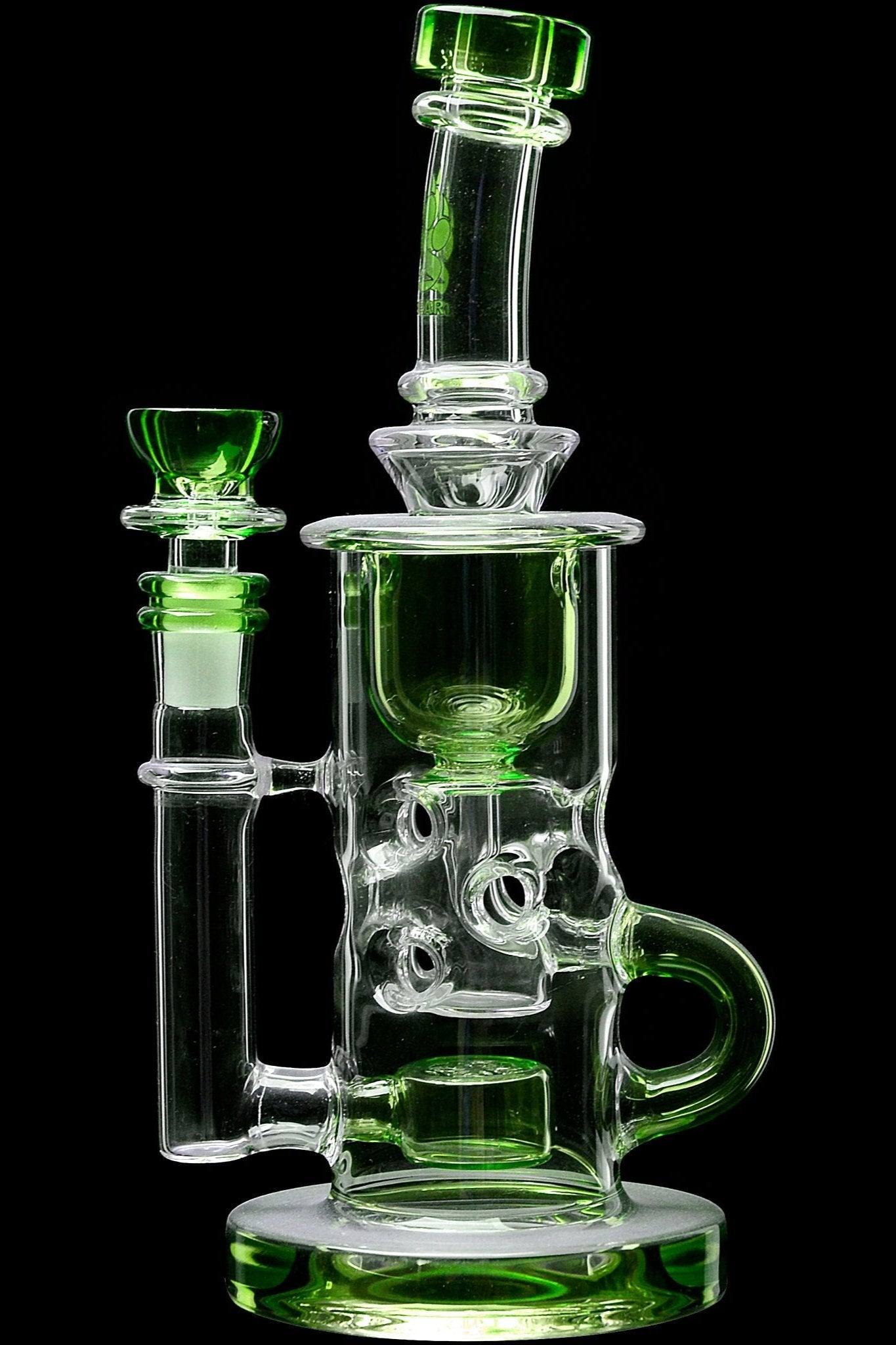 Calibear Cascade Flower of Life Klein Recycler Dab Rig - A Premium Smoking Experience