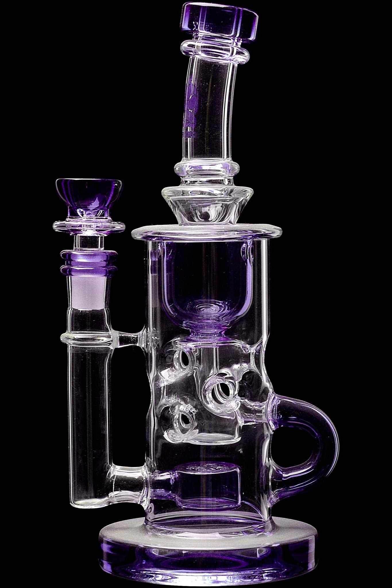 Calibear Cascade Flower of Life Klein Recycler Dab Rig - A Premium Smoking Experience