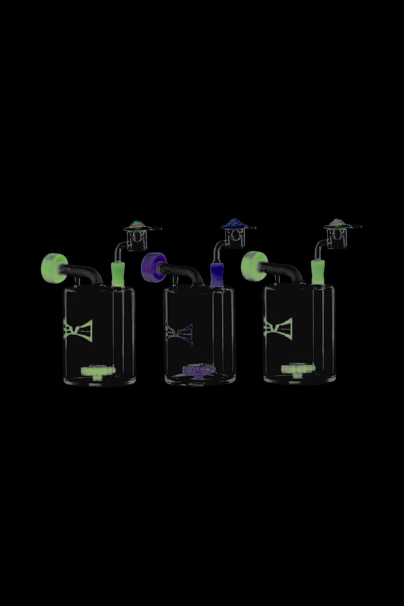 Evolution Money Jar Dab Rig: Ultimate Smoking Companion with Banger and Carb Cap