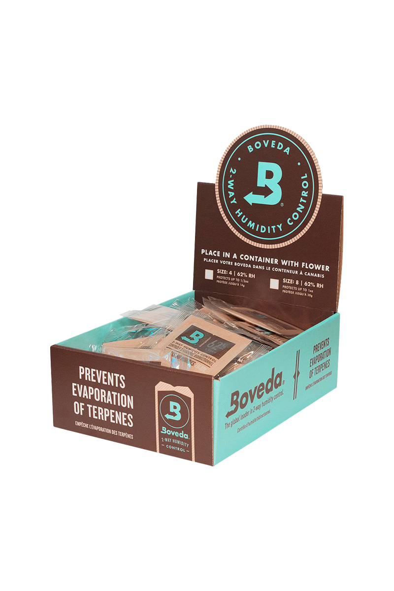 Boveda 2-Way Humidity Control Packets - Massive 100-Pack Bundle