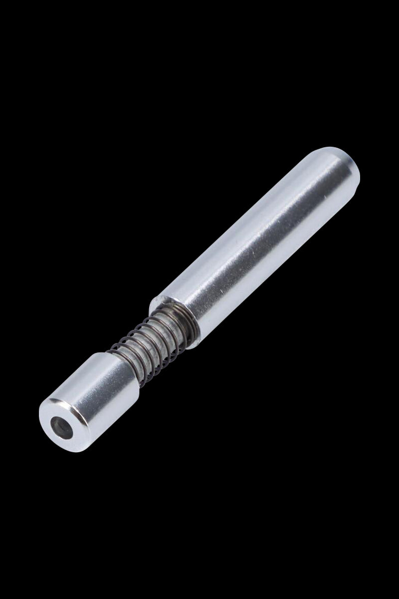 Awesome Metal Spring-Loaded One Hitter Pipe