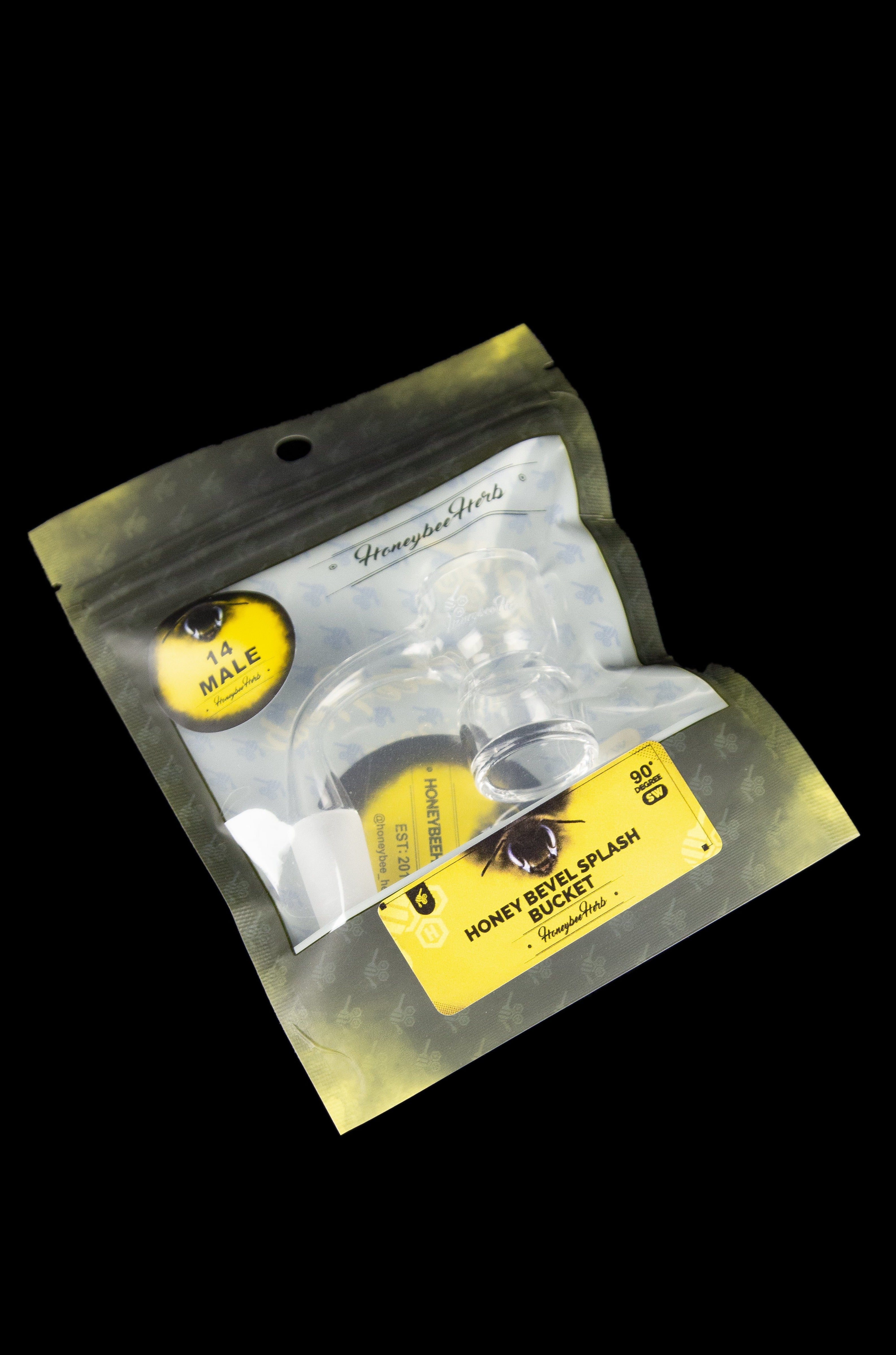 Honeybee Herb Splash Bucket Premium Quartz Banger: Unleash Rich Dabbing!