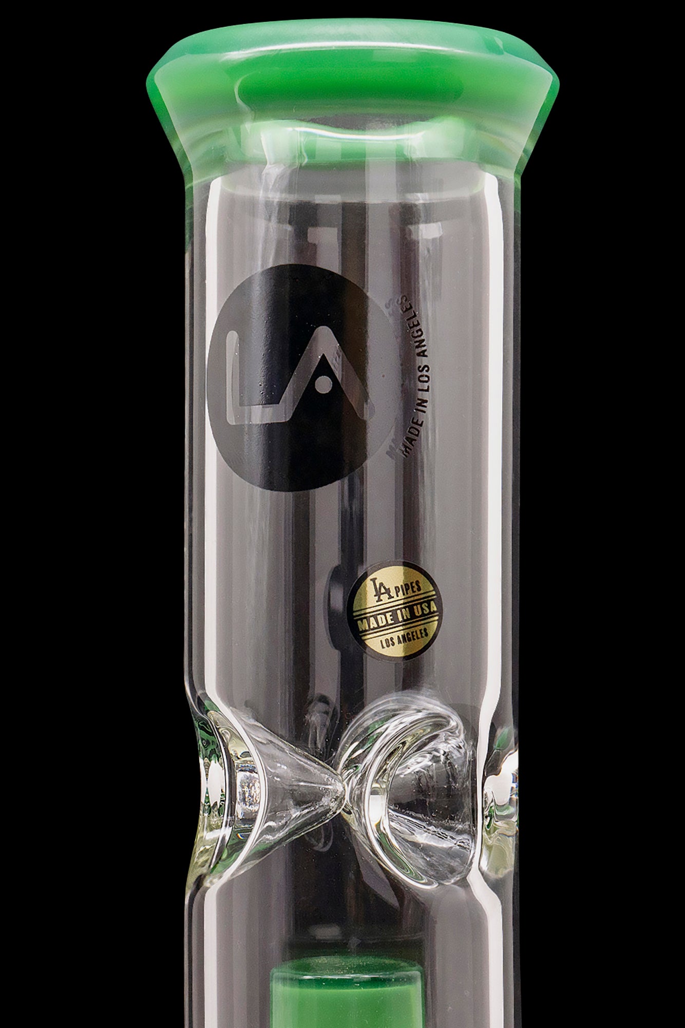 LA Pipes Beaker Bong with Showerhead Perc - The Ultimate Smoking Companion