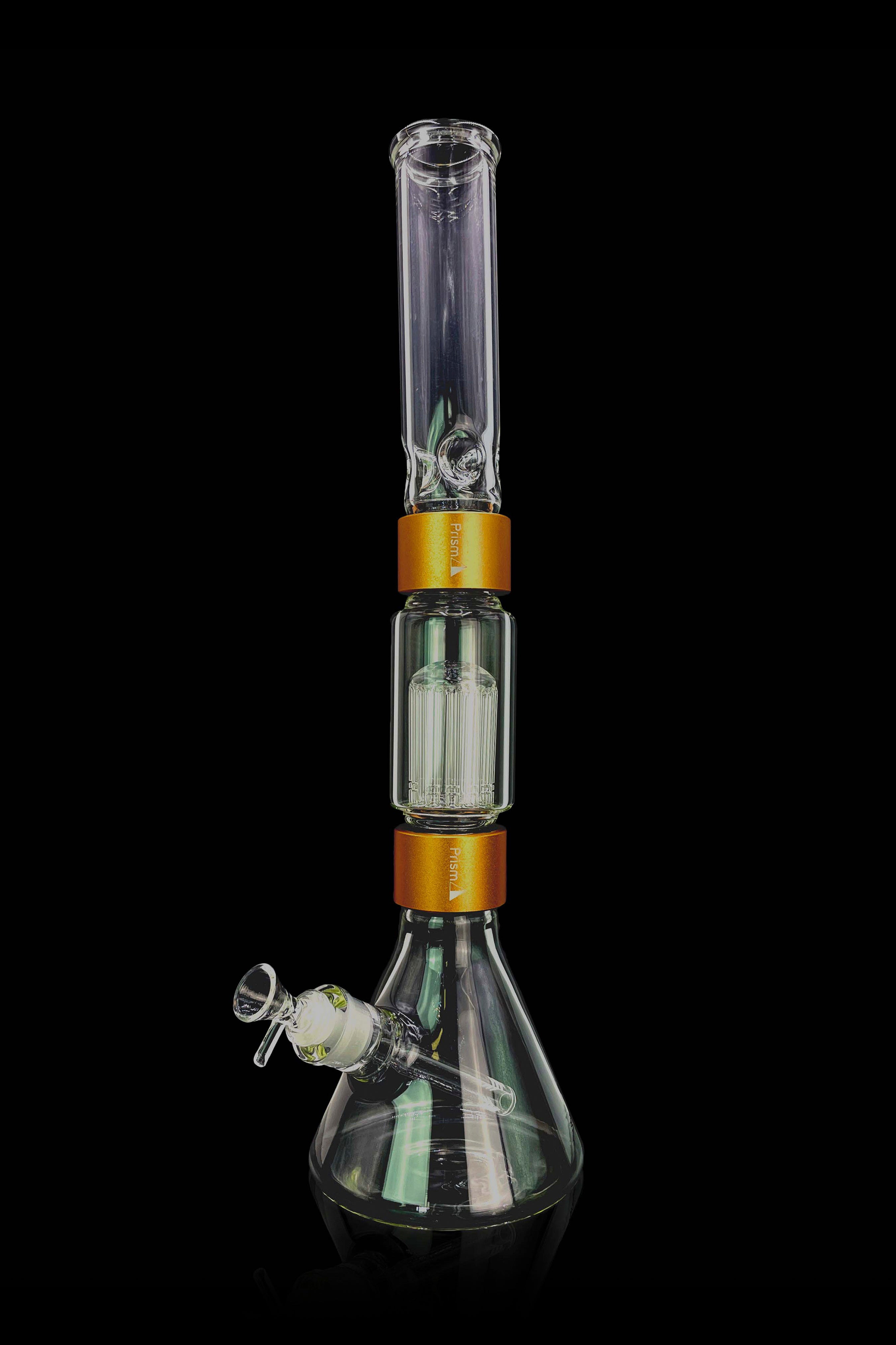Prism Halo Beaker Double Stack: The Ultimate Travel-Friendly Bong