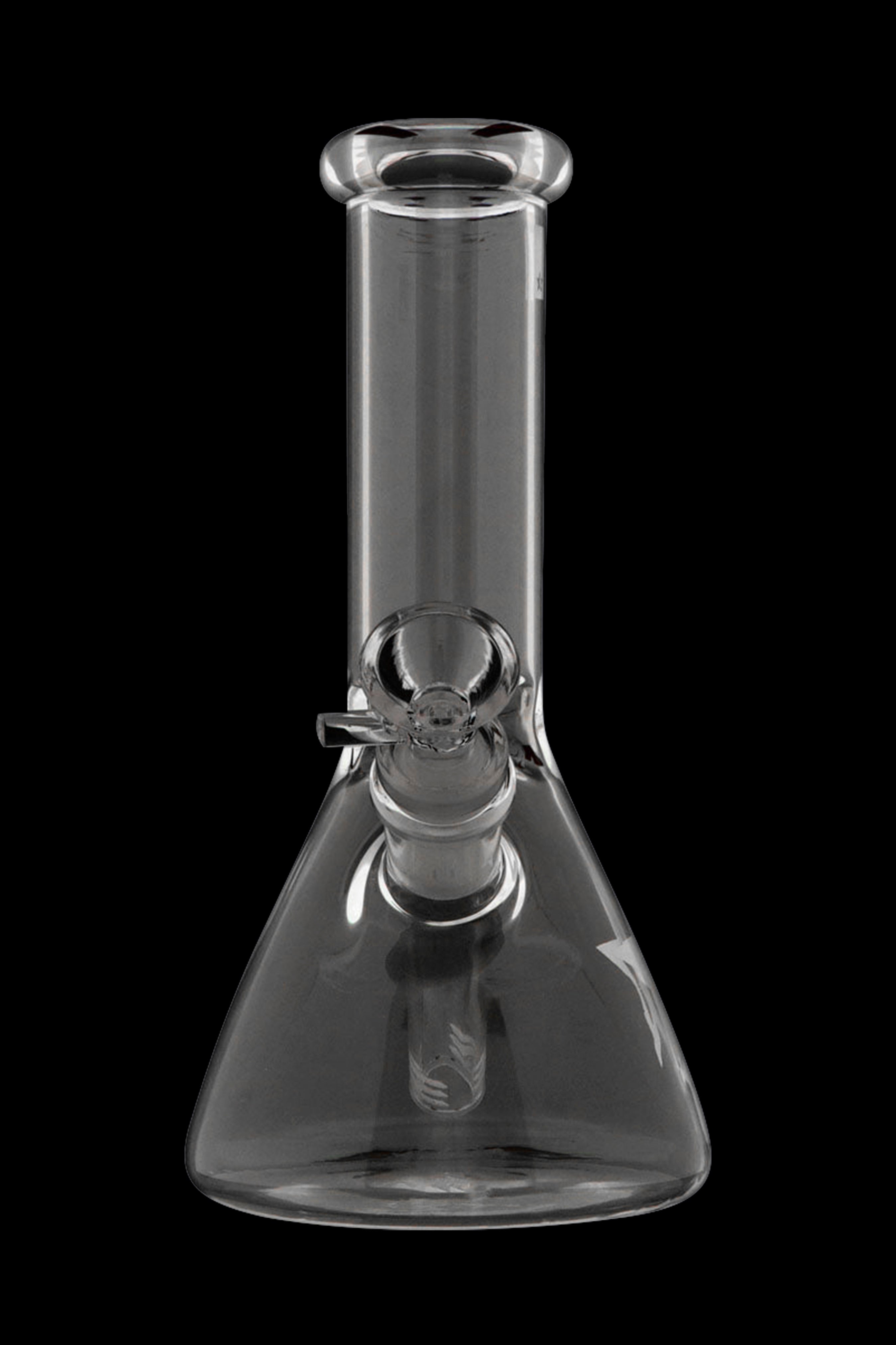 Famous Brandz Fumed Glass Beaker Water Pipe - Compact & Stylish