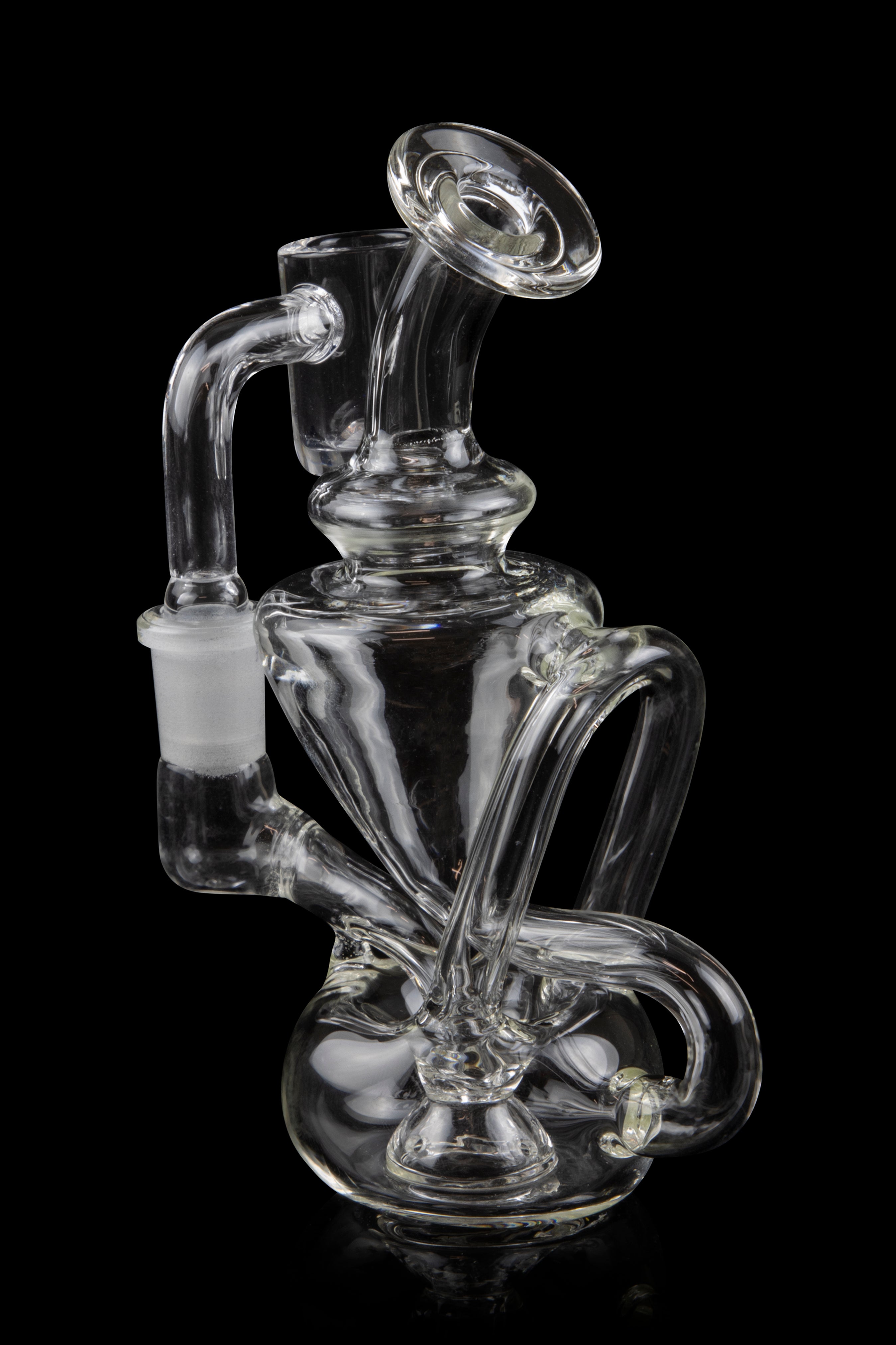 Compact Mini Funnel Recycler Dab Rig - Big Hits in a Small Package