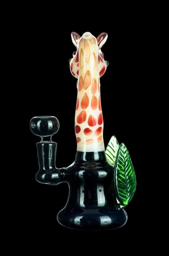 Exquisite Giraffe Neck Bong for Smoking Enthusiasts