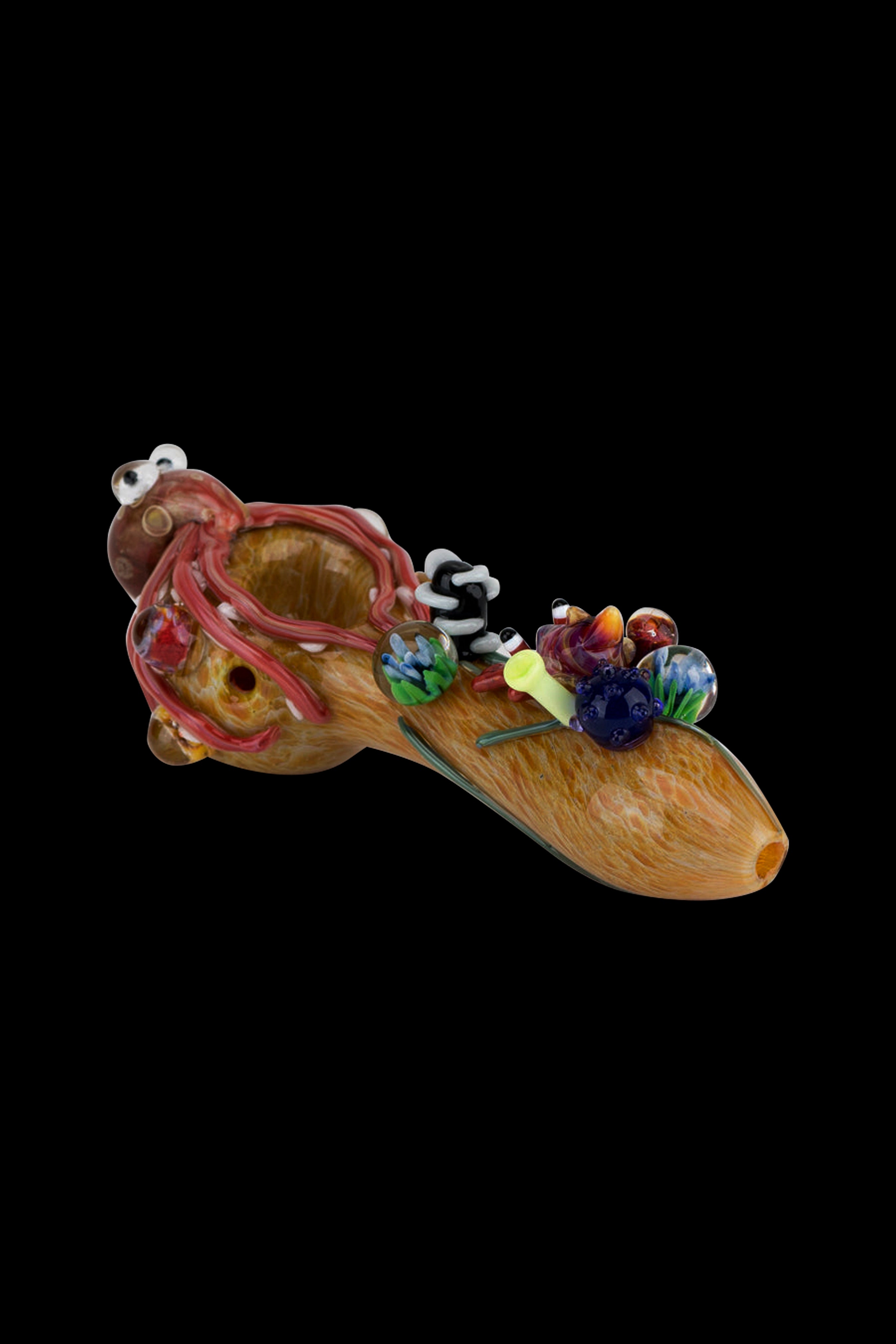 Empire Glassworks Kraken Small Spoon Pipe - A Stunning Handmade Artifact