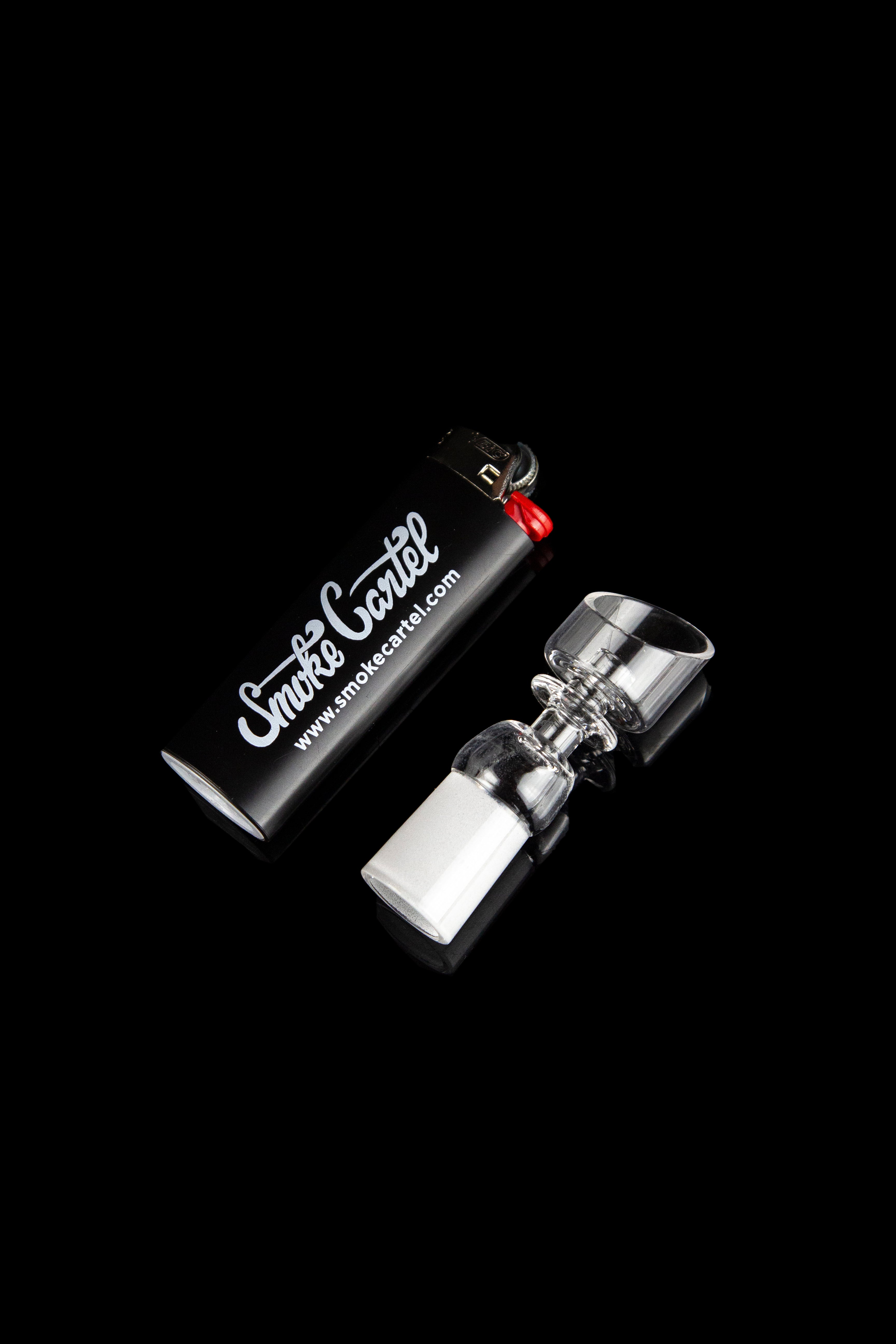 Angled Cut Domeless Quartz Nail - Elevate Your Dabbing Experience