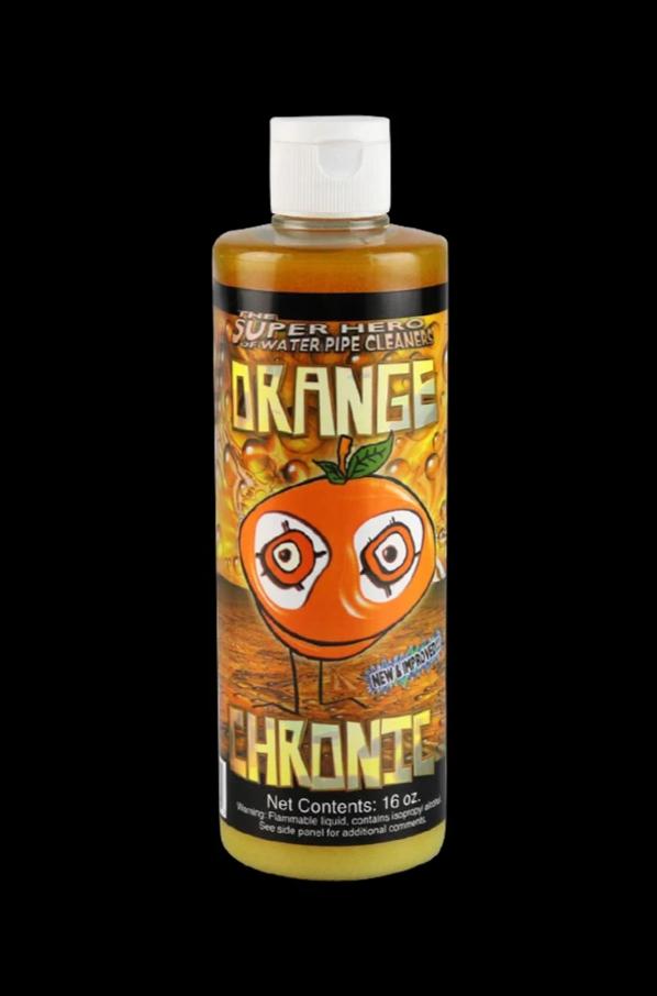 Orange Chronic 16oz Premium Cleaner for Smoking & Vaping Accessories