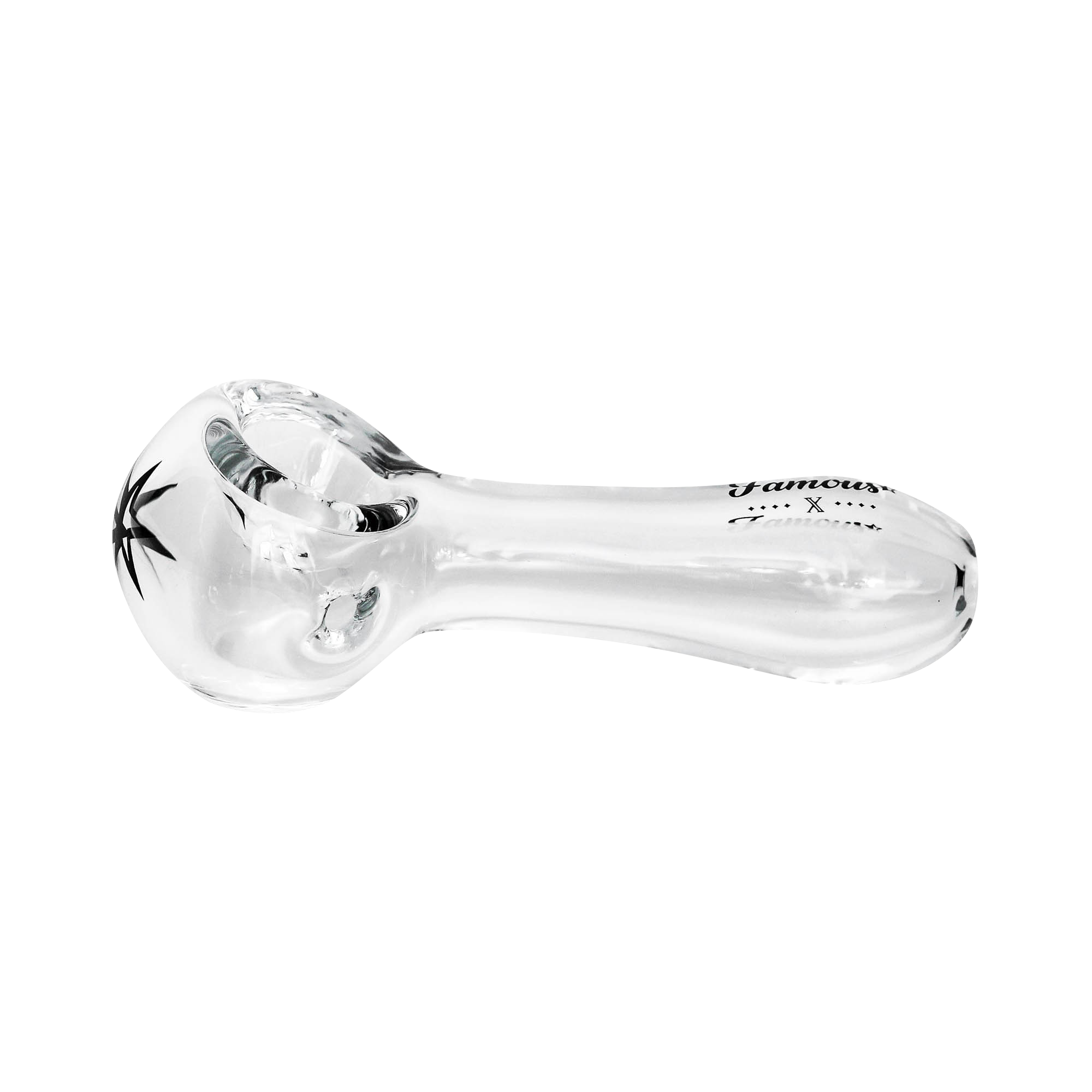 Famous X Premium Spoon Hand Pipe - Your On - the - Go Smoking Essential