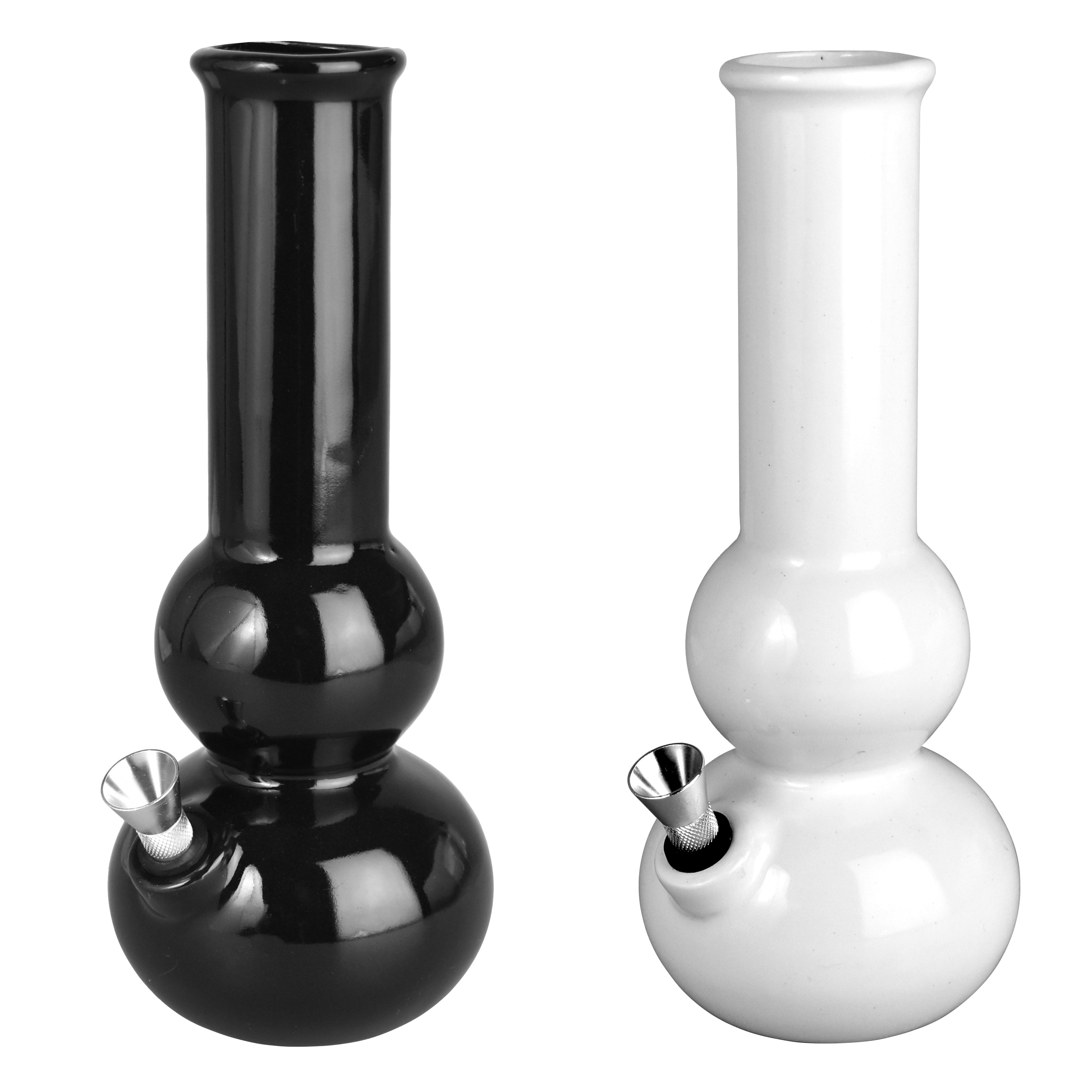 Stylish Bauble Vase Ceramic Water Pipe