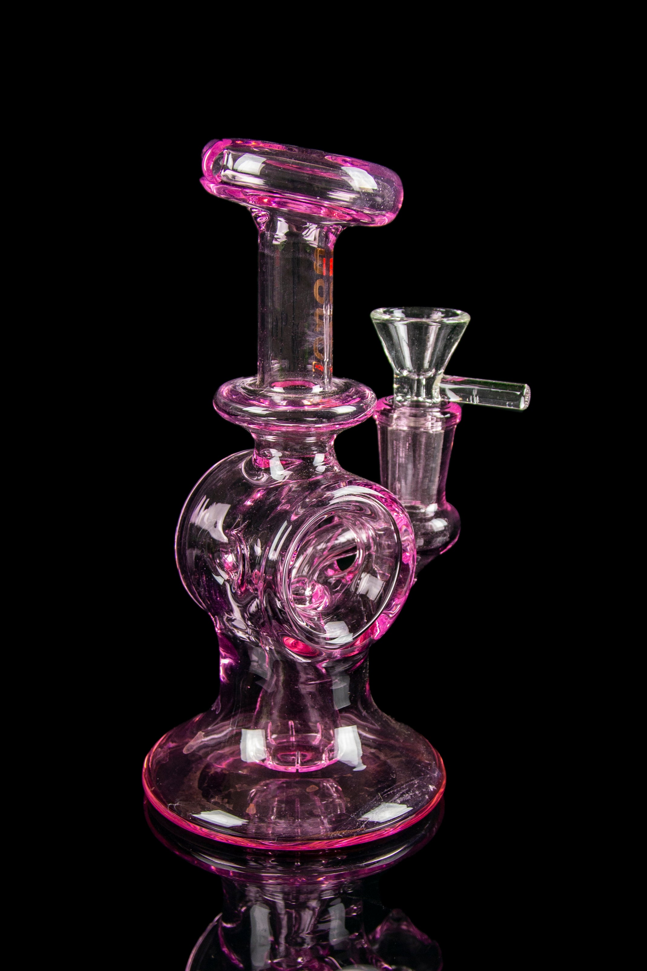 BoroTech Glass Sigrun Mini Barrel Rig - A Stunning Small Pipe