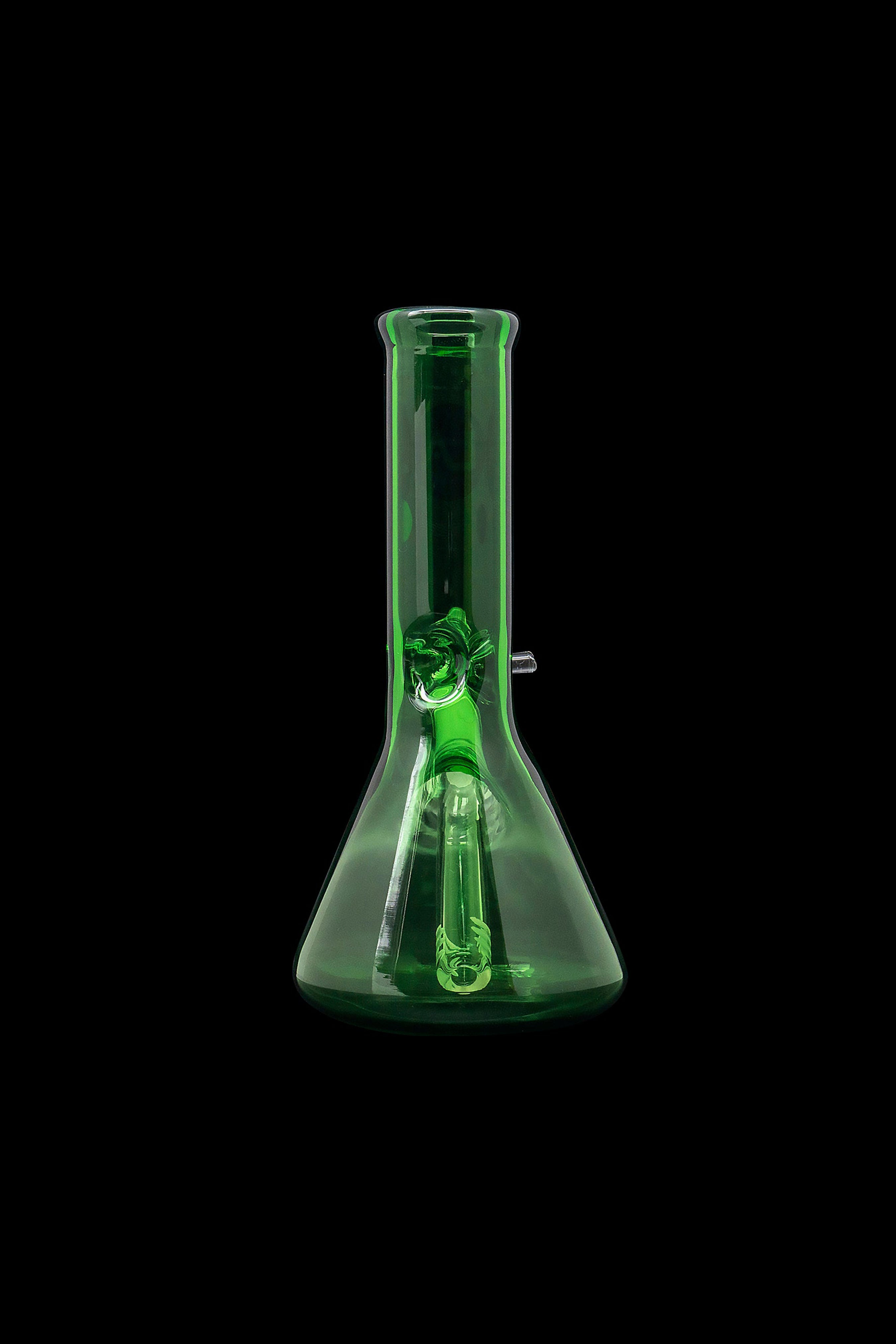 LA Pipes Green Emerald Beaker - Stunning Waterpipe for Smokers